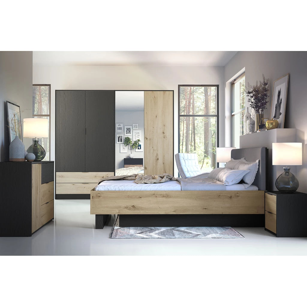 MO Upsala Bed with Storage – 160x200 cm