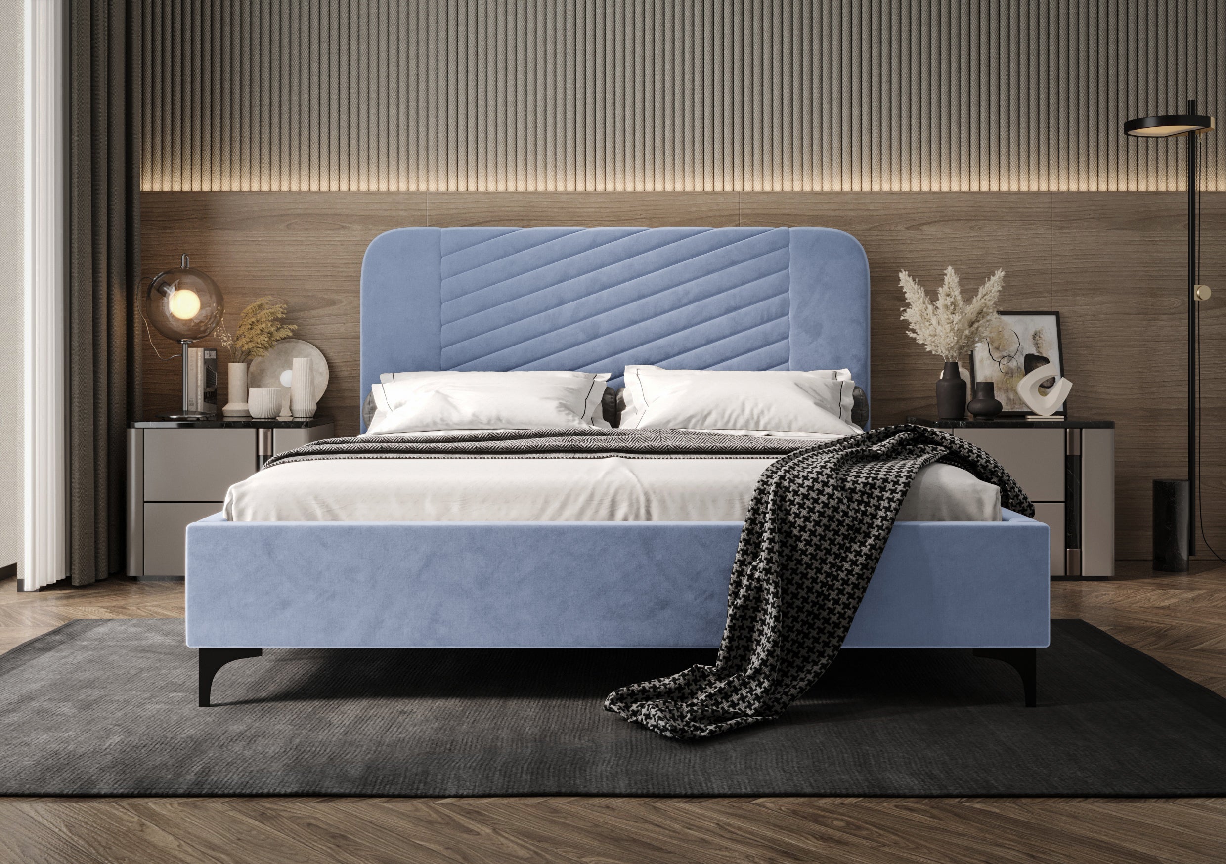 G-Venice Upholstered Bed - Elegance in your bedroom