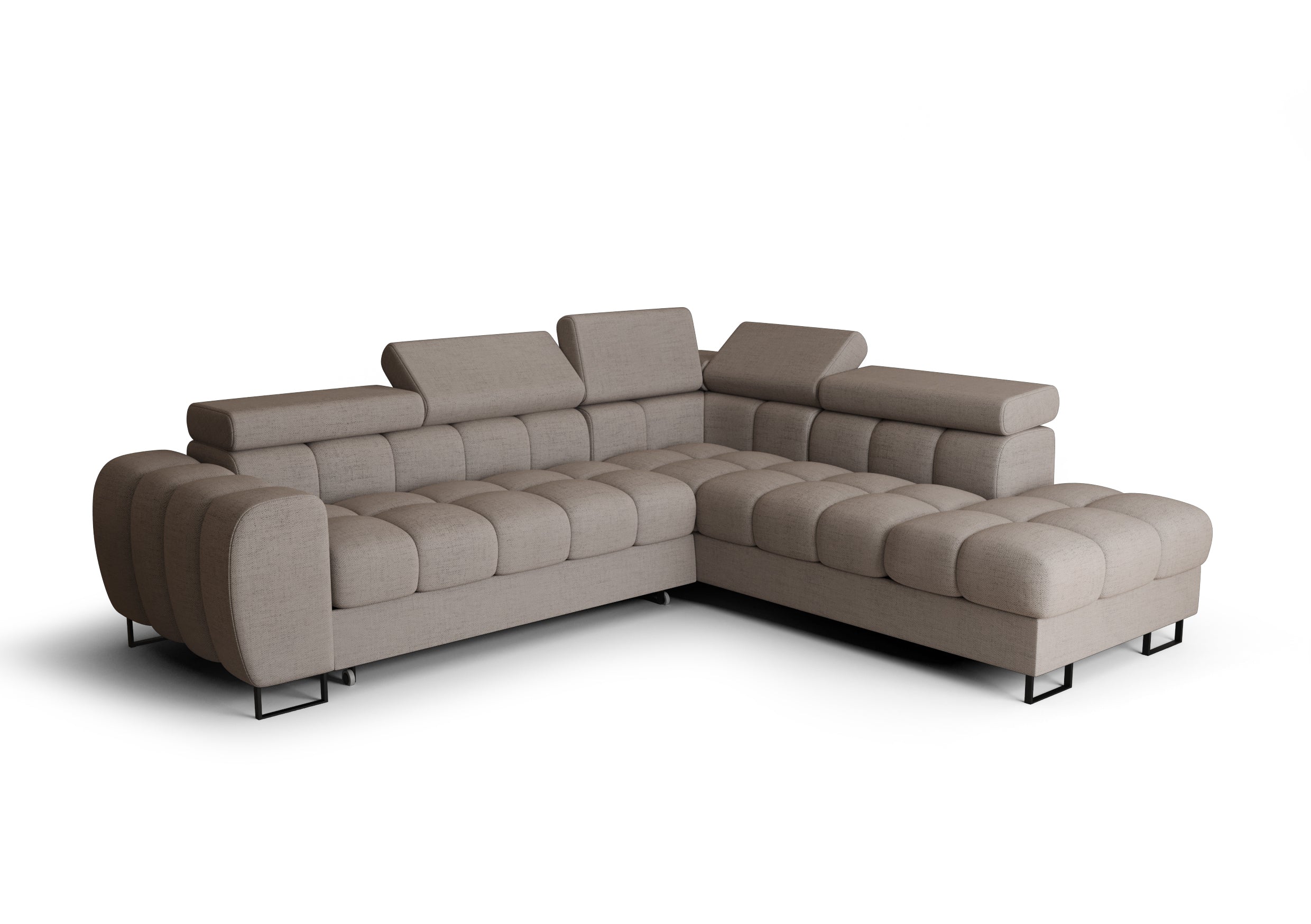 Aspen Corner Sofa Bed Left – Available in Various Colors and Fabrics