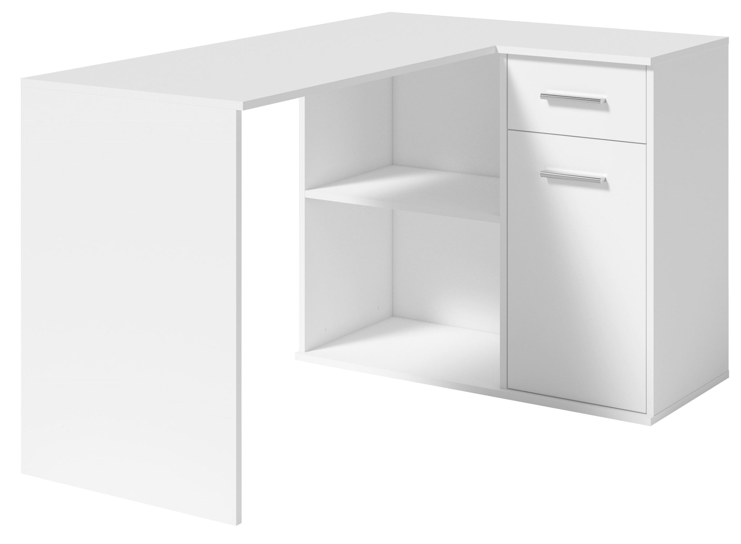 MO Begin Corner Desk – White