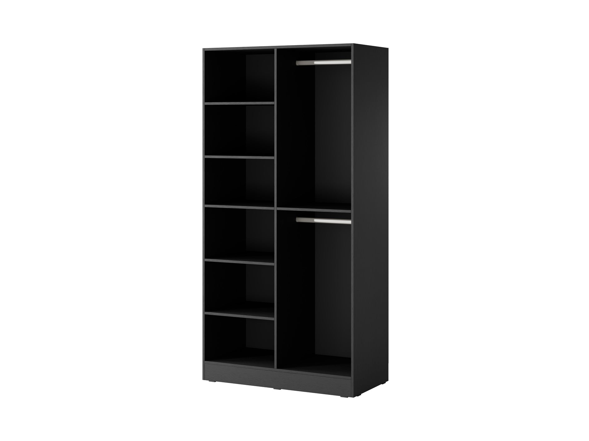 PI Sandbox Modular 2-Door Wardrobe – Nova Black