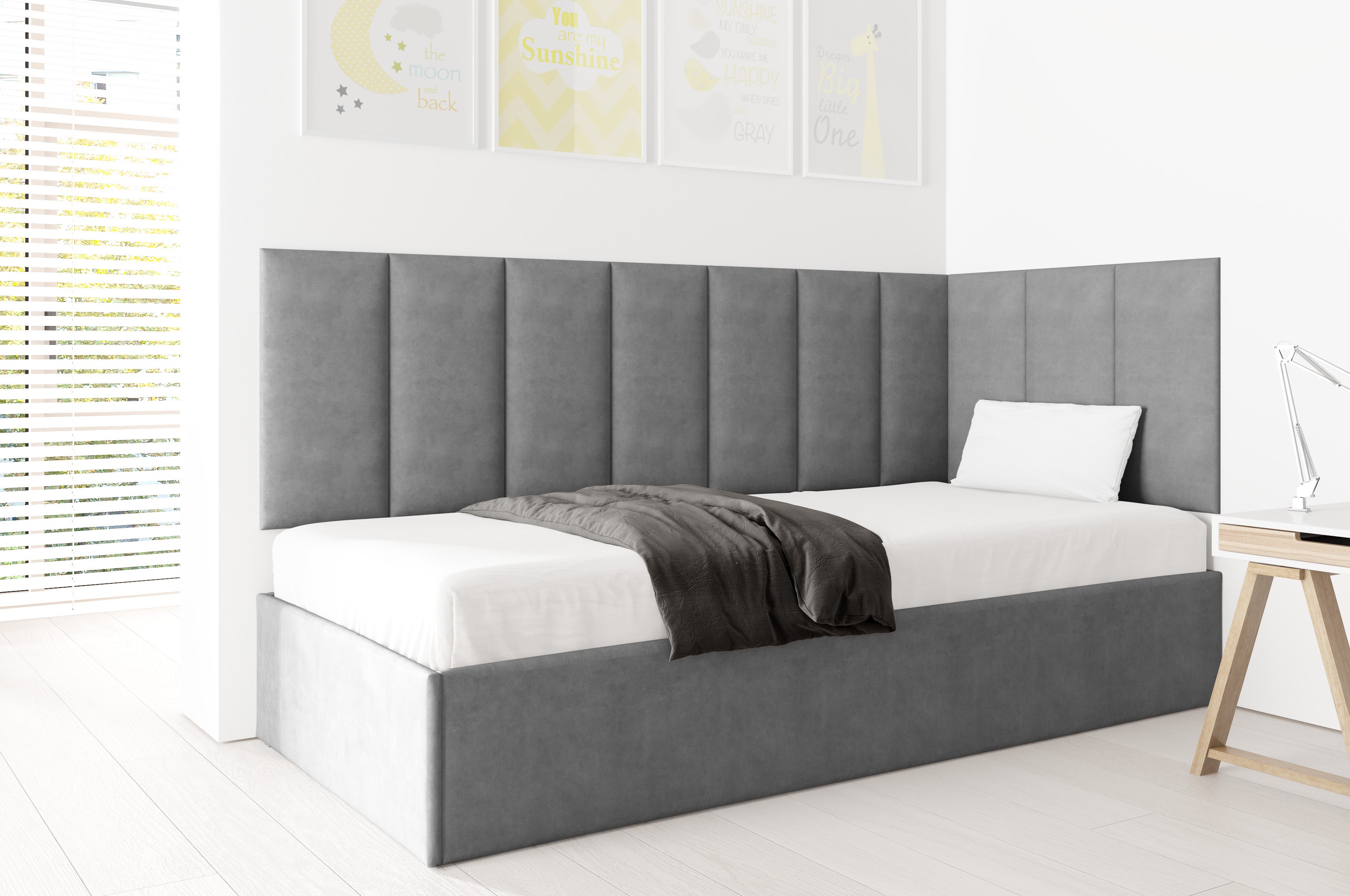 Upholstered Wall Panels 70x30 cm
