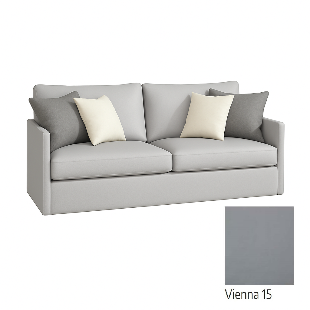 Customizable Genius Murphy Bed with Sofa Set 140 x 200 cm Congo, LED Lighting
