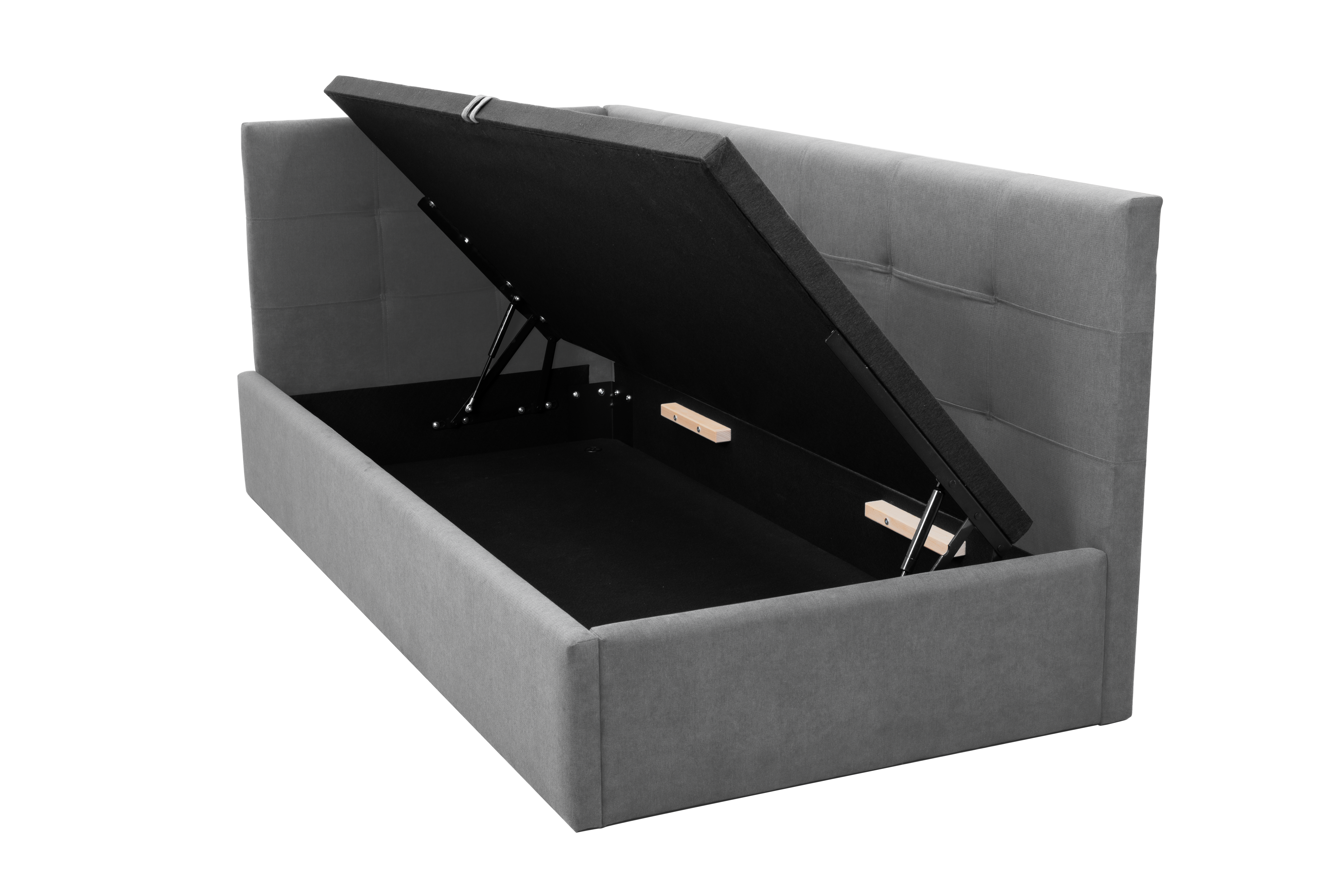 KIKO Upholstered Bed – 90 × 200 / 120 × 200 cm – Kids & Youth