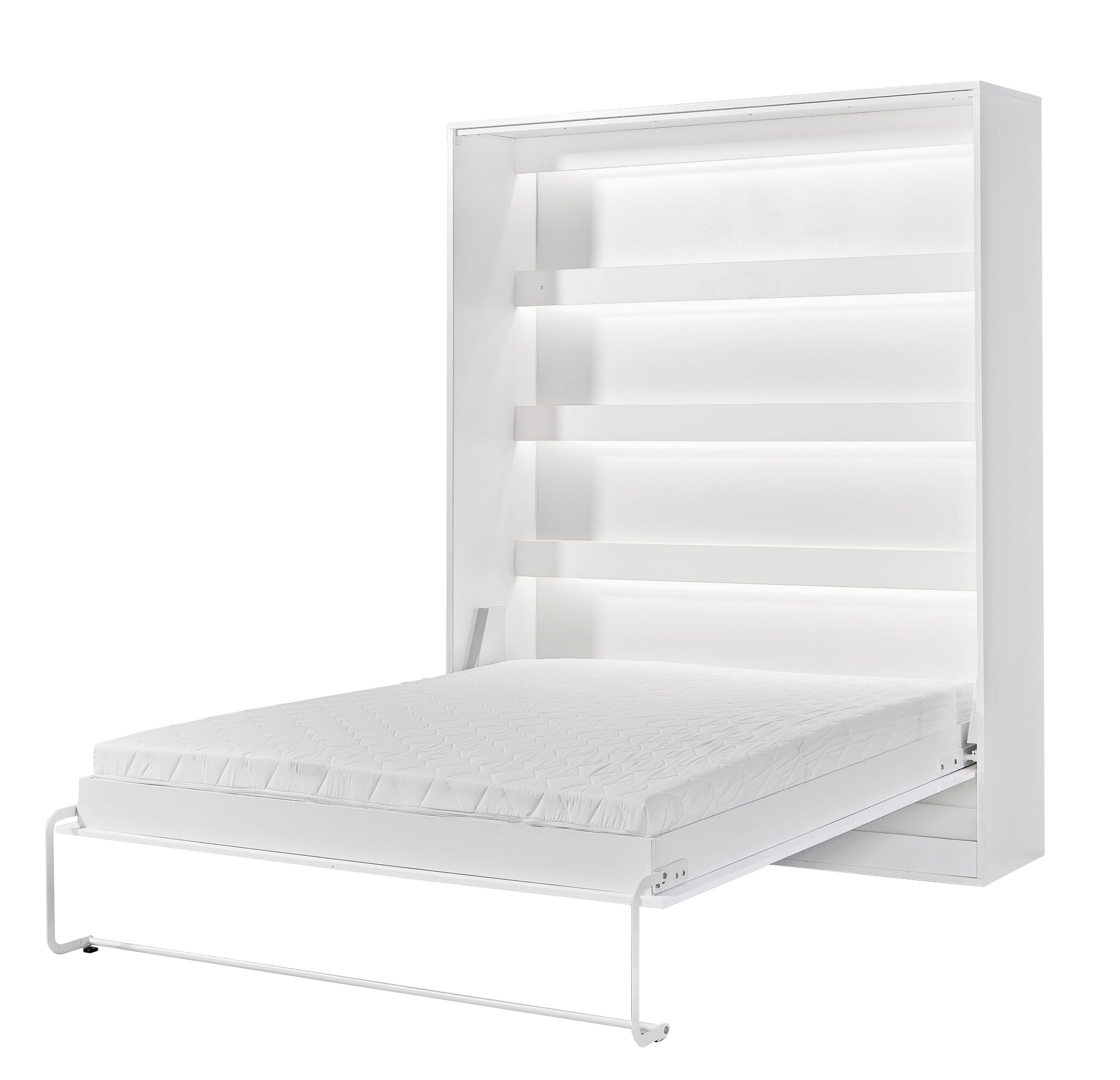 Vertical Murphy Bed Domel White 120, 140, 160 x 200 cm