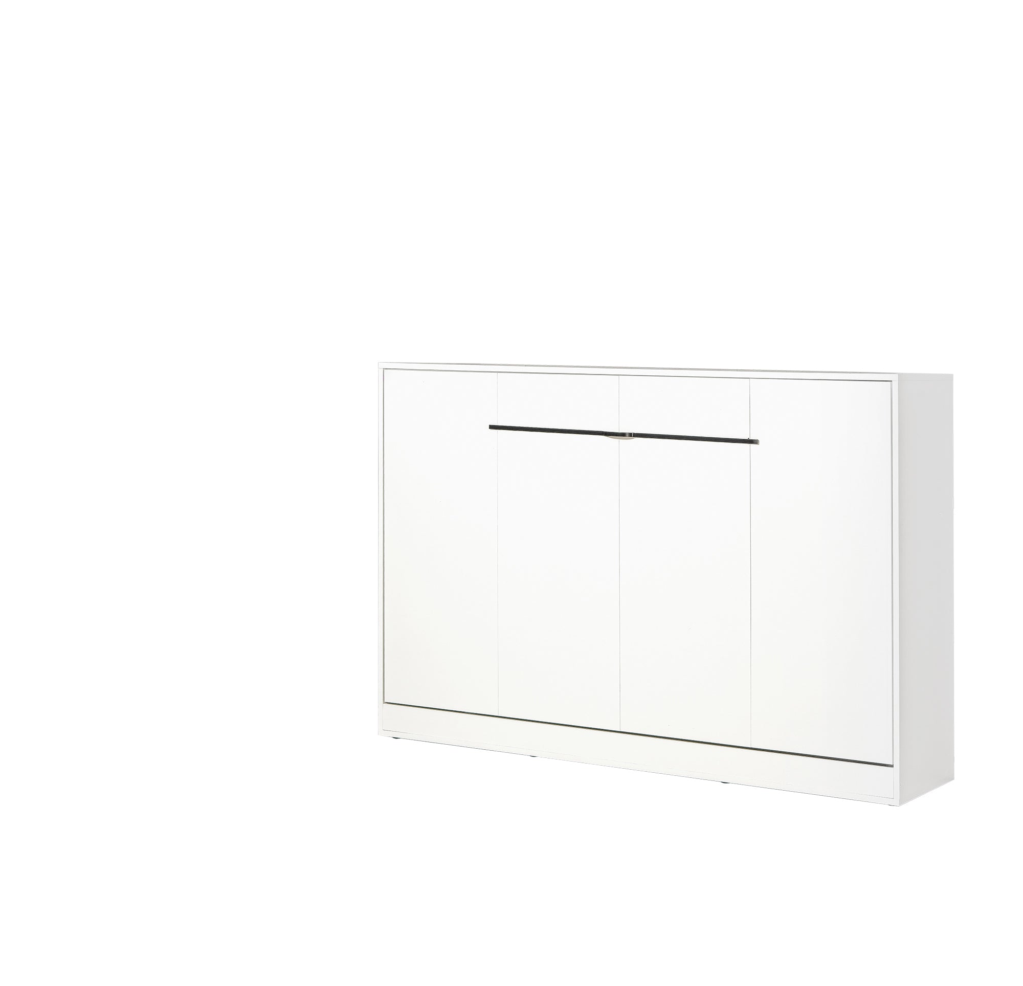 Horizontal Murphy Bed Domel White 120, 140, 160 x 200 cm