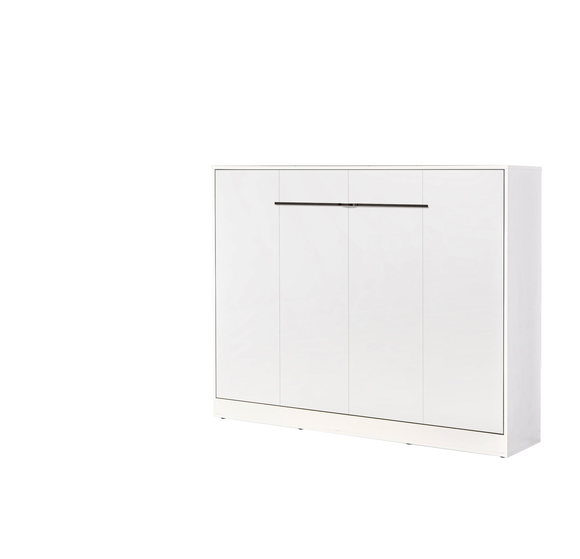 Horizontal Murphy Bed Domel White 120, 140, 160 x 200 cm