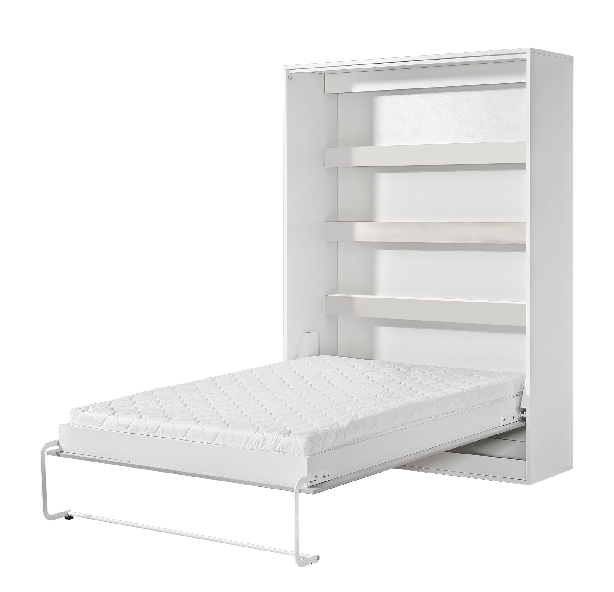 Vertical Murphy Bed Domel White 120, 140, 160 x 200 cm