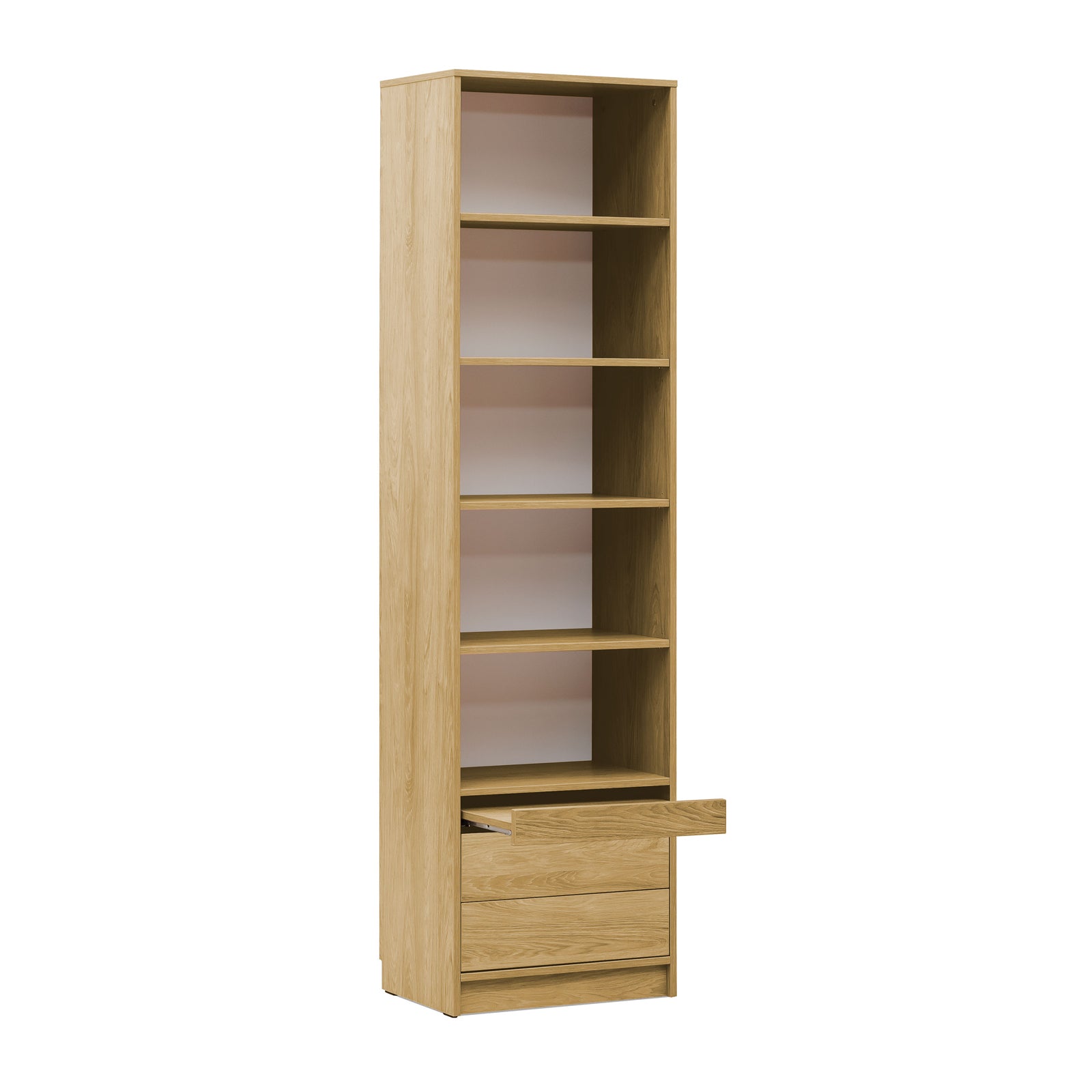 Basic Open Shelving Unit with Drawers
