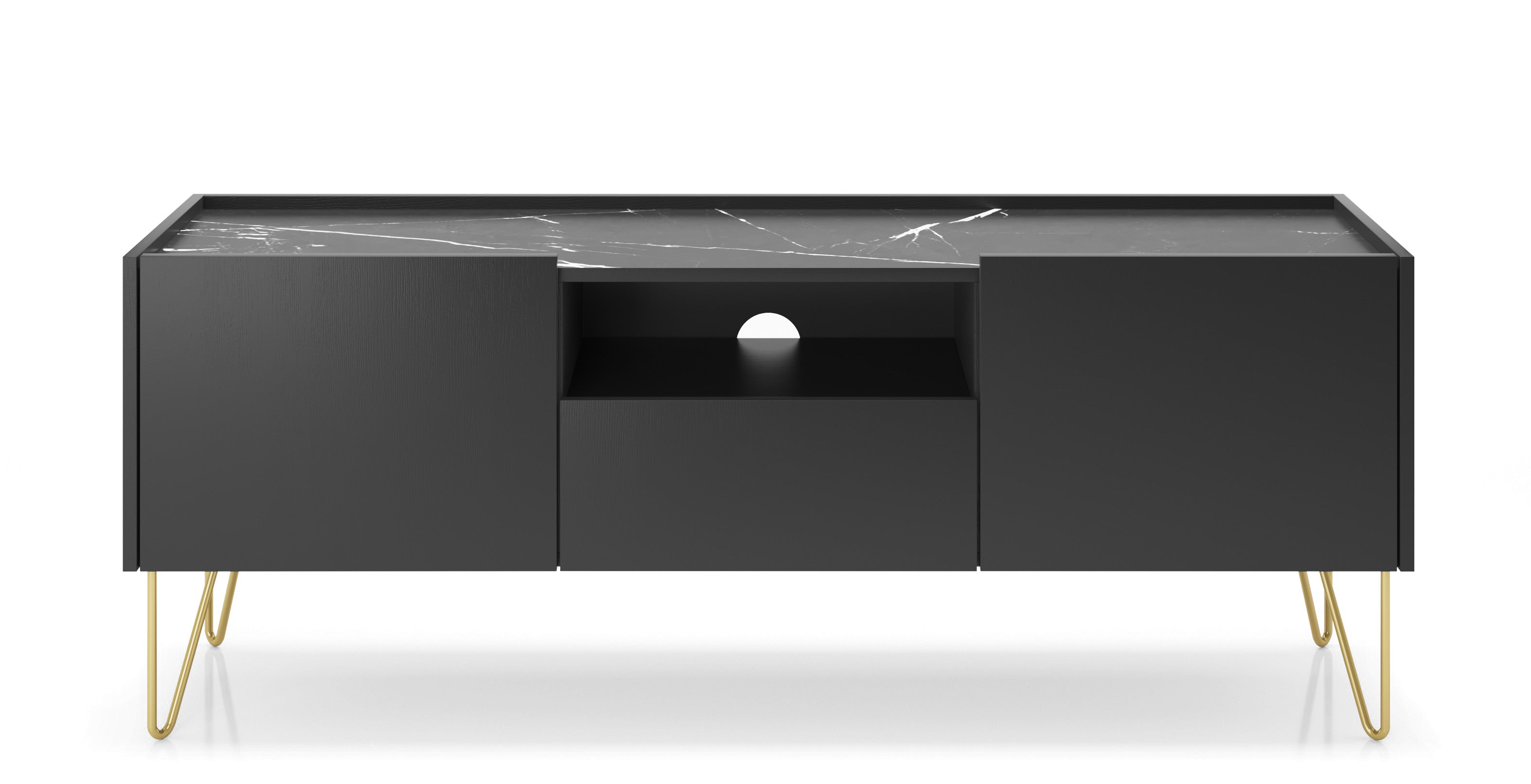 Harmony TV Stand – Stylish Modern Loft Design for Your Entertainment Needs