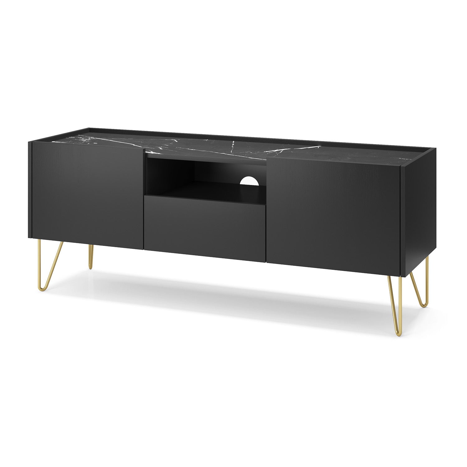 Harmony TV Stand – Stylish Modern Loft Design for Your Entertainment Needs