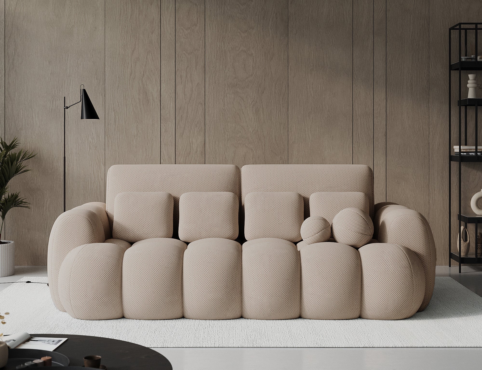 Eltap Cotonn Sofa Bed with Storage – 256 x 119 cm