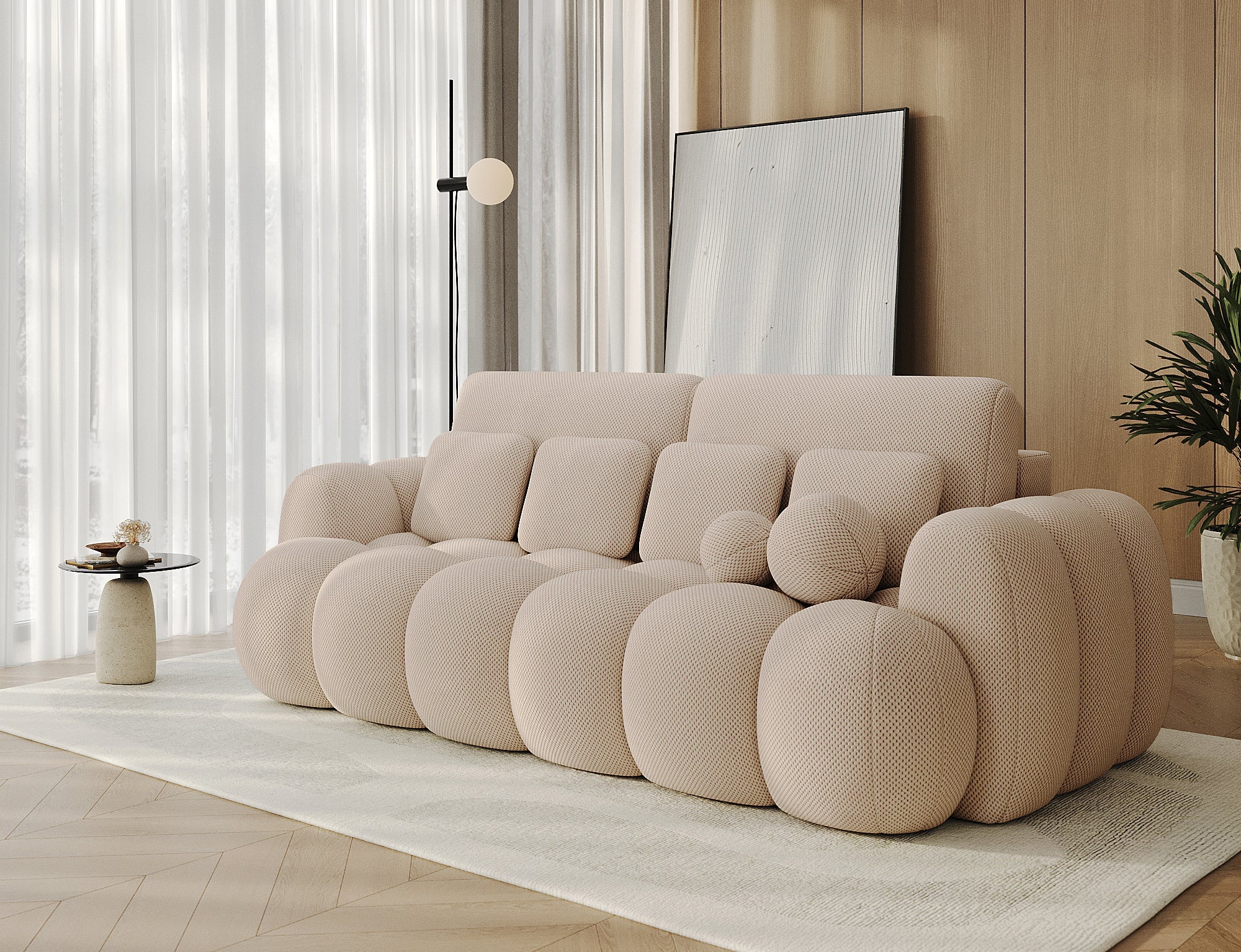 Eltap Cotonn Sofa Bed with Storage – 256 x 119 cm