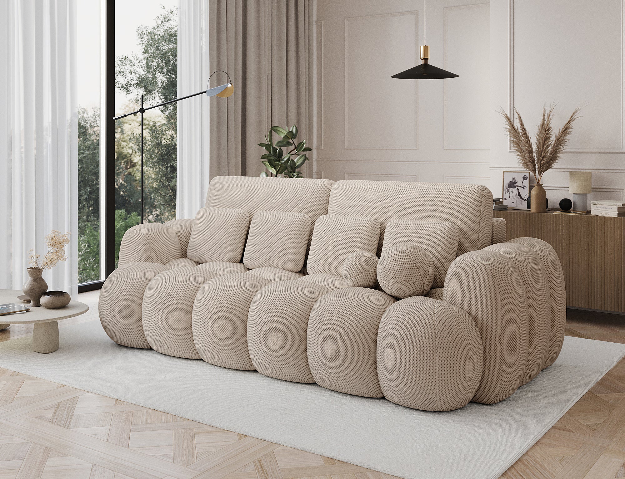 Eltap Cotonn Sofa Bed with Storage – 256 x 119 cm