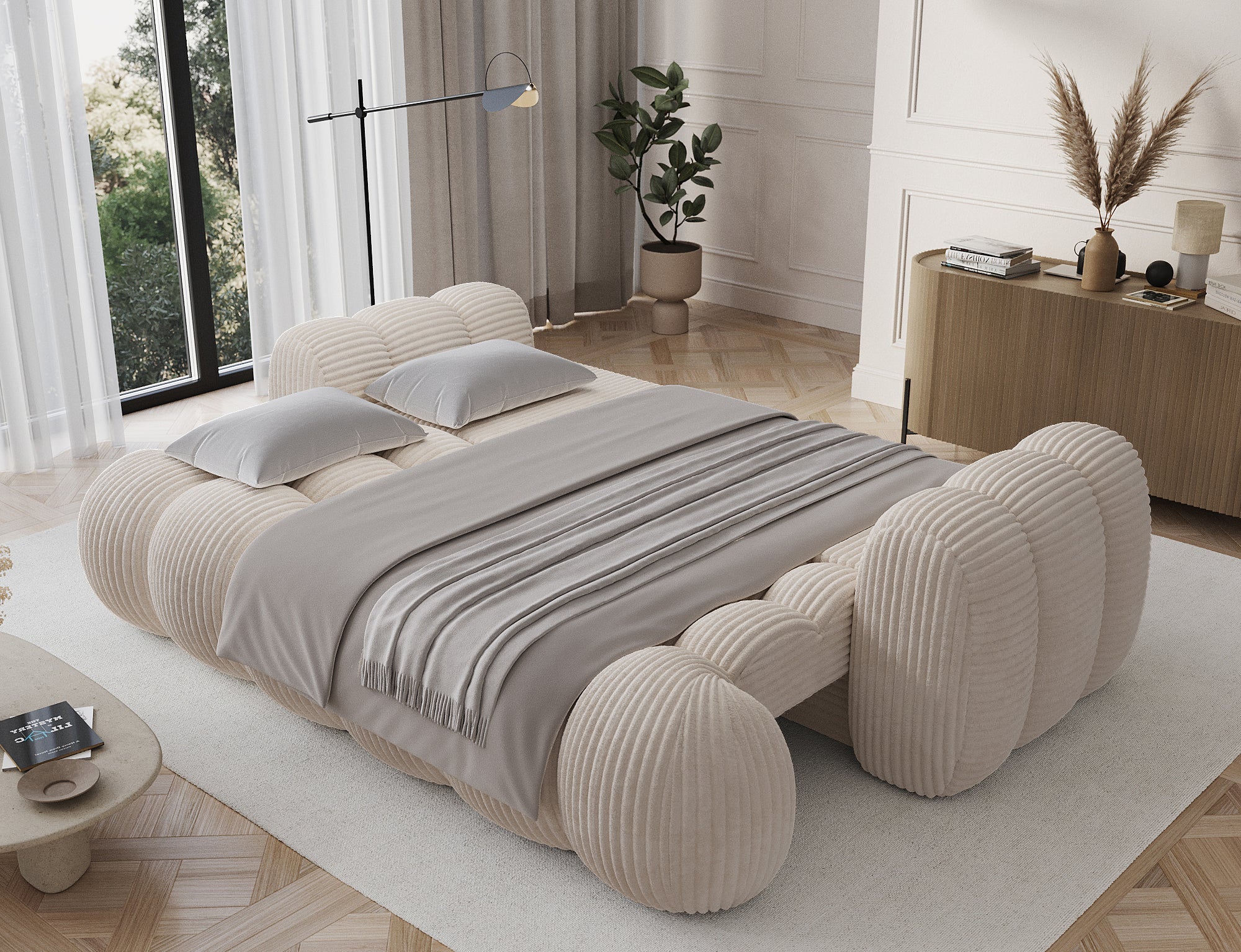 Eltap Cotonn Sofa Bed with Storage – 256 x 119 cm