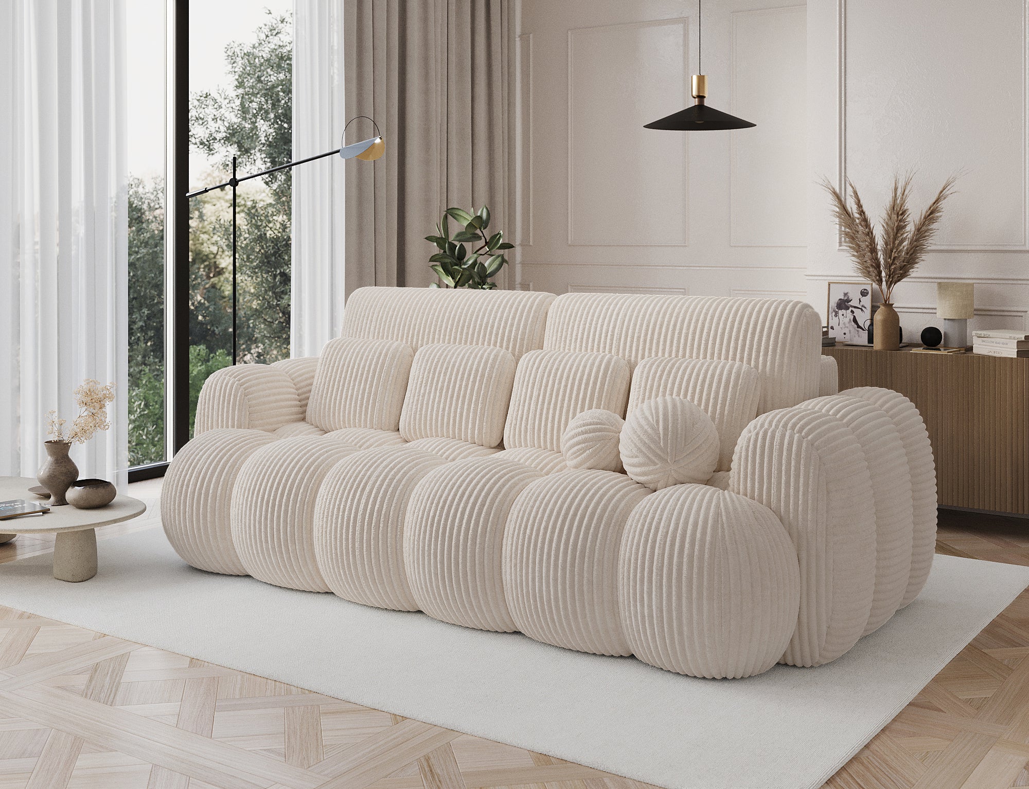 Eltap Cotonn Sofa Bed with Storage – 256 x 119 cm