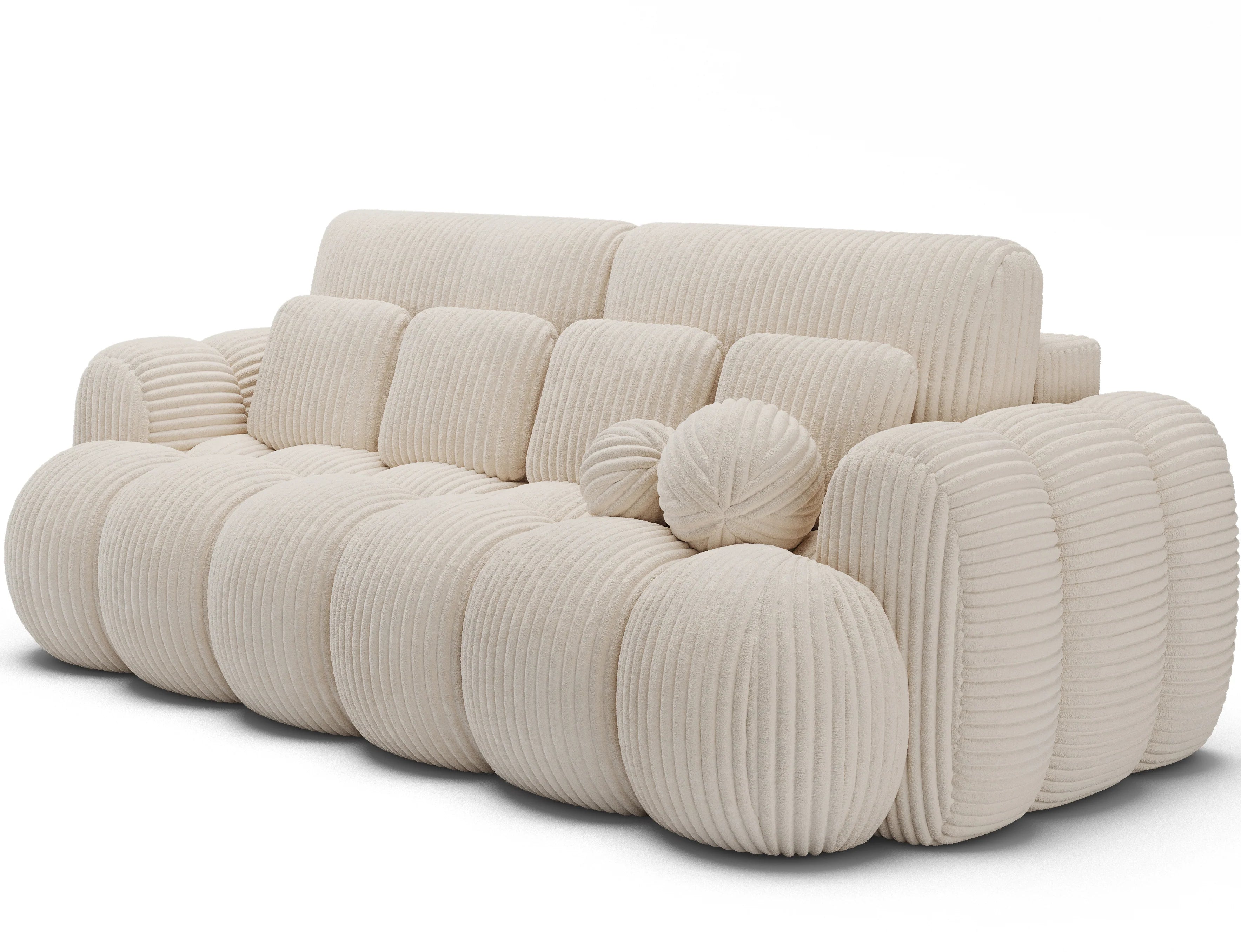 Eltap Cotonn Sofa Bed with Storage – 256 x 119 cm