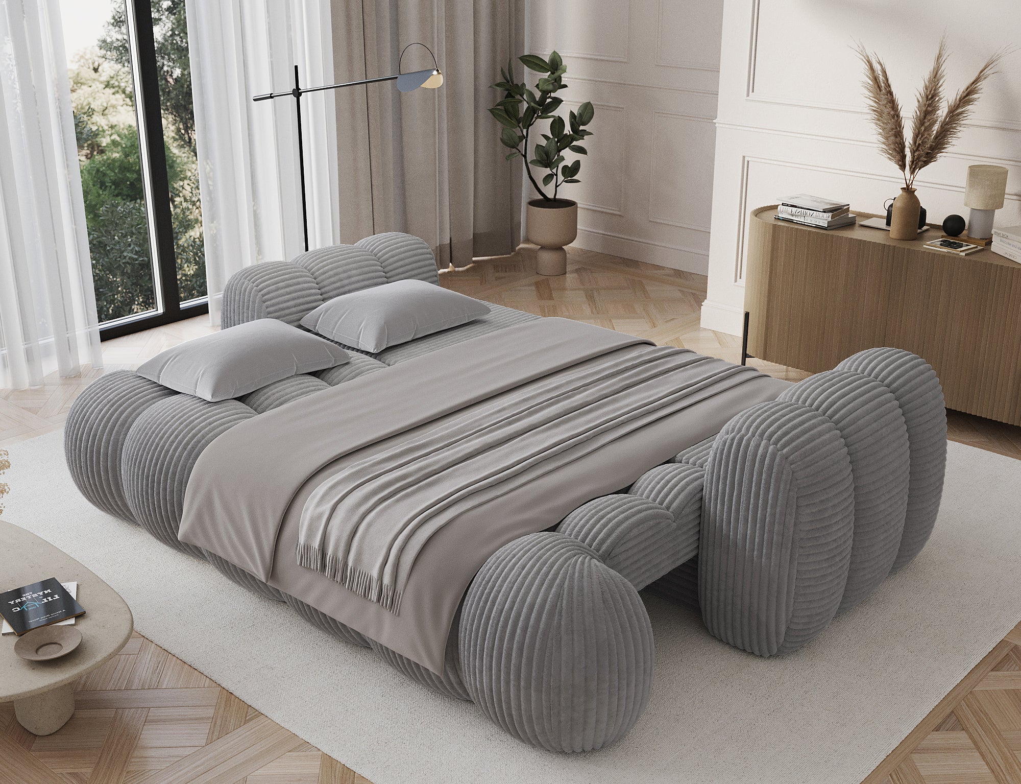 Eltap Cotonn Sofa Bed with Storage – 256 x 119 cm