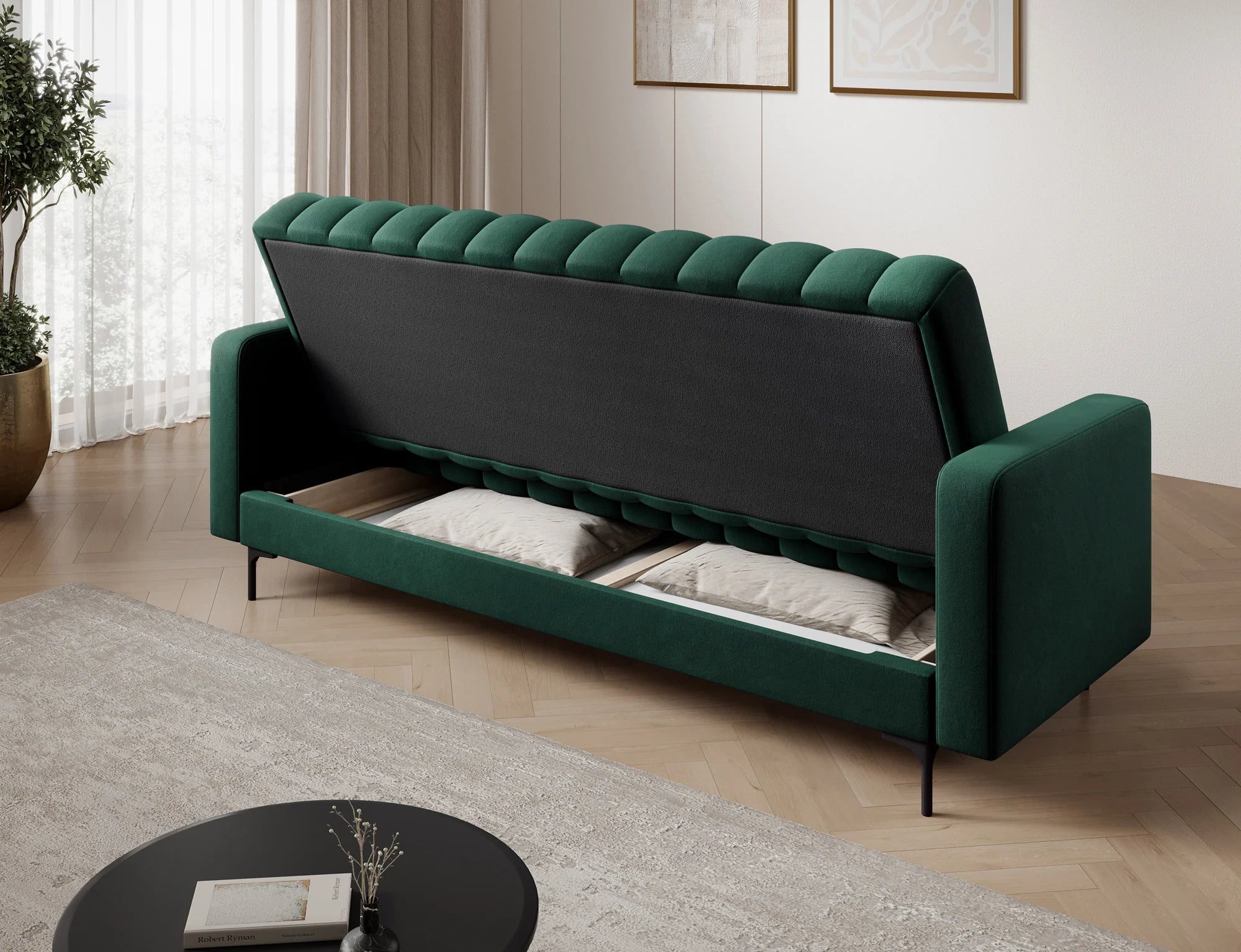 Eltap Roneyy Sofa Bed with Storage –212 x 89  cm