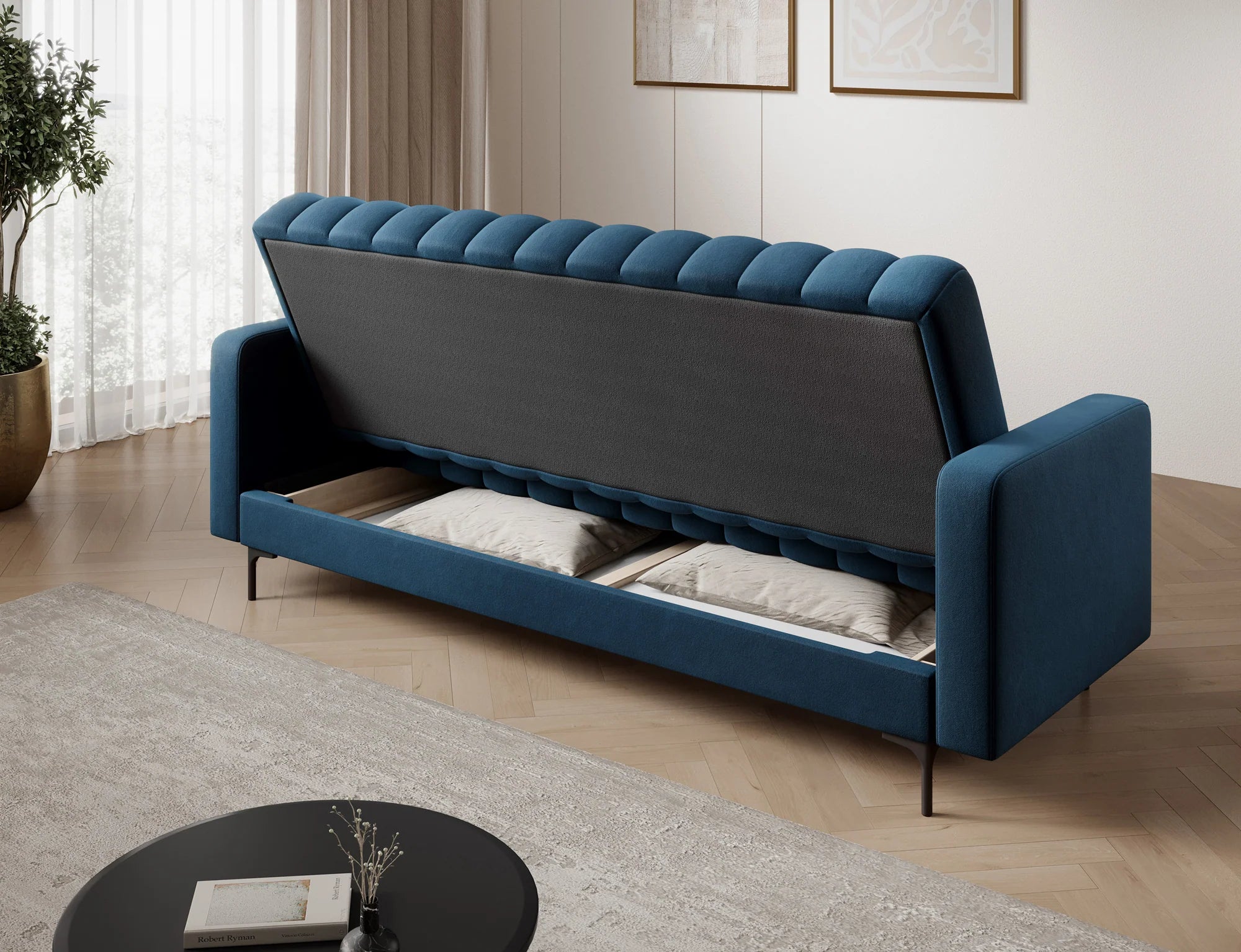 Eltap Roneyy Sofa Bed with Storage –212 x 89  cm