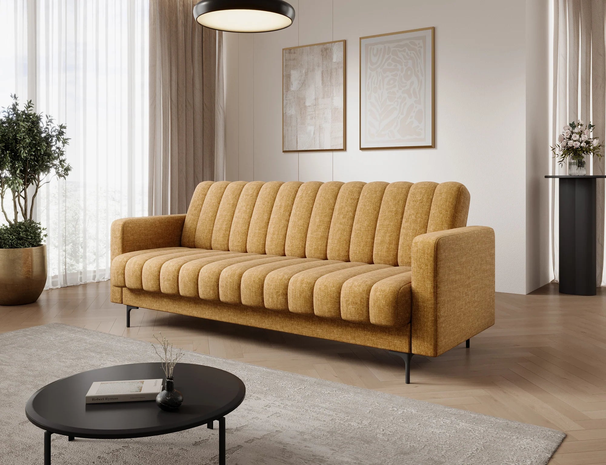 Eltap Roneyy Sofa Bed with Storage –212 x 89  cm