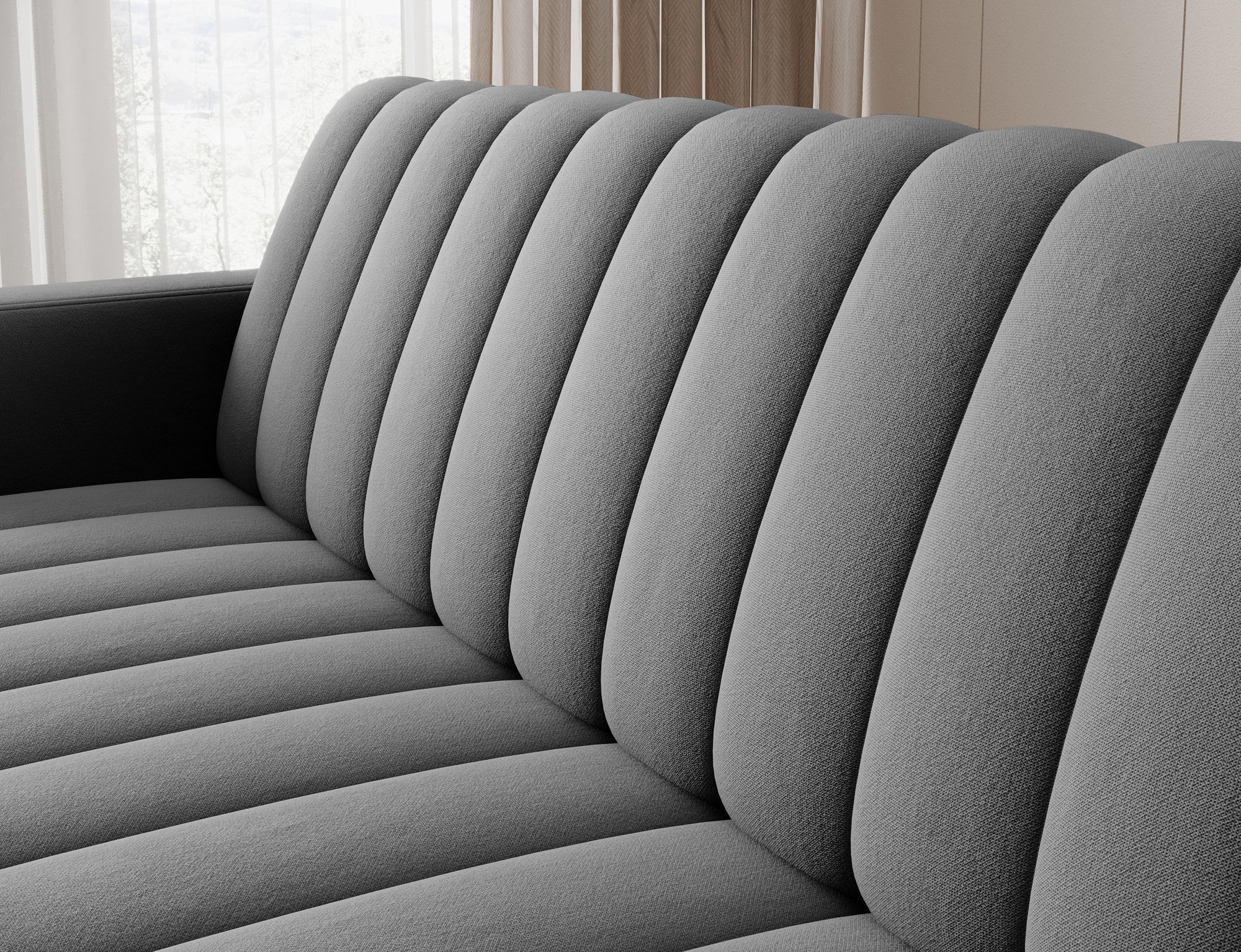 Eltap Roneyy Sofa Bed with Storage –212 x 89  cm