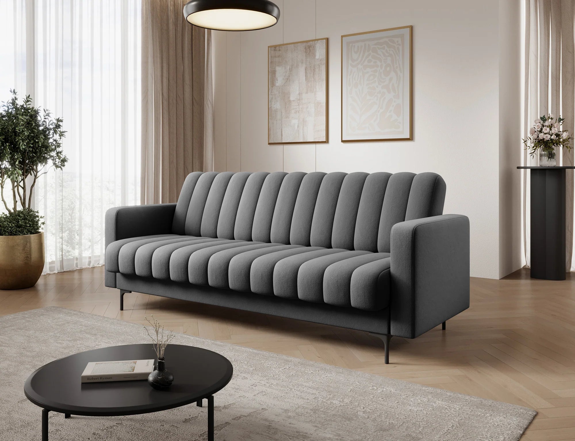 Eltap Roneyy Sofa Bed with Storage –212 x 89  cm