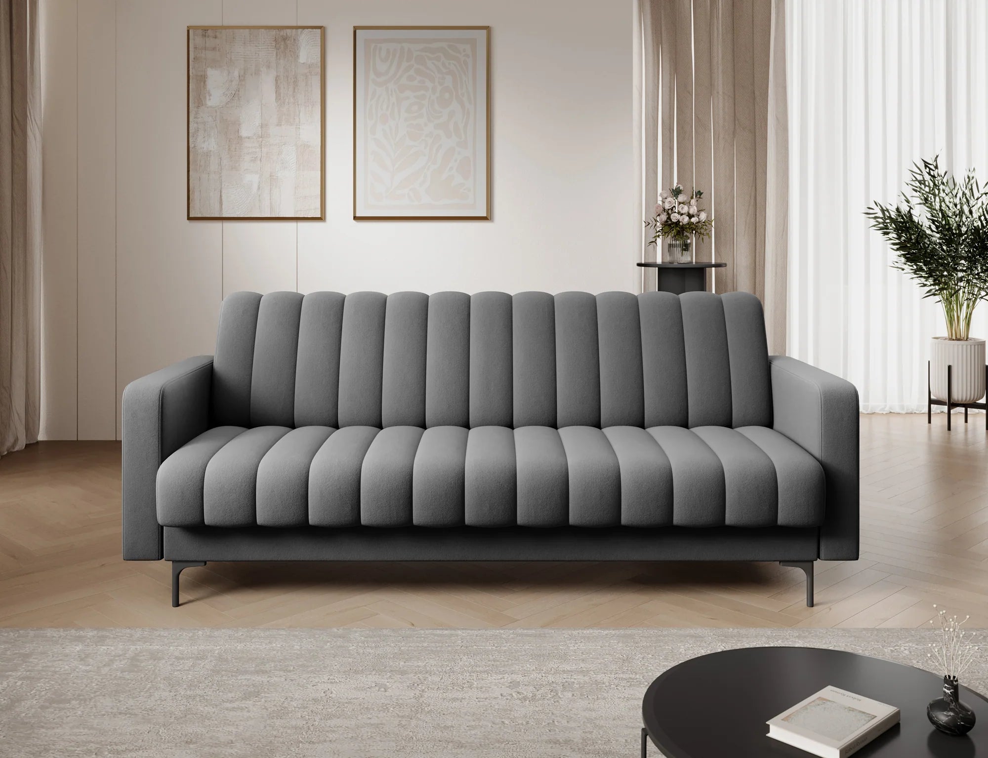 Eltap Roneyy Sofa Bed with Storage –212 x 89  cm