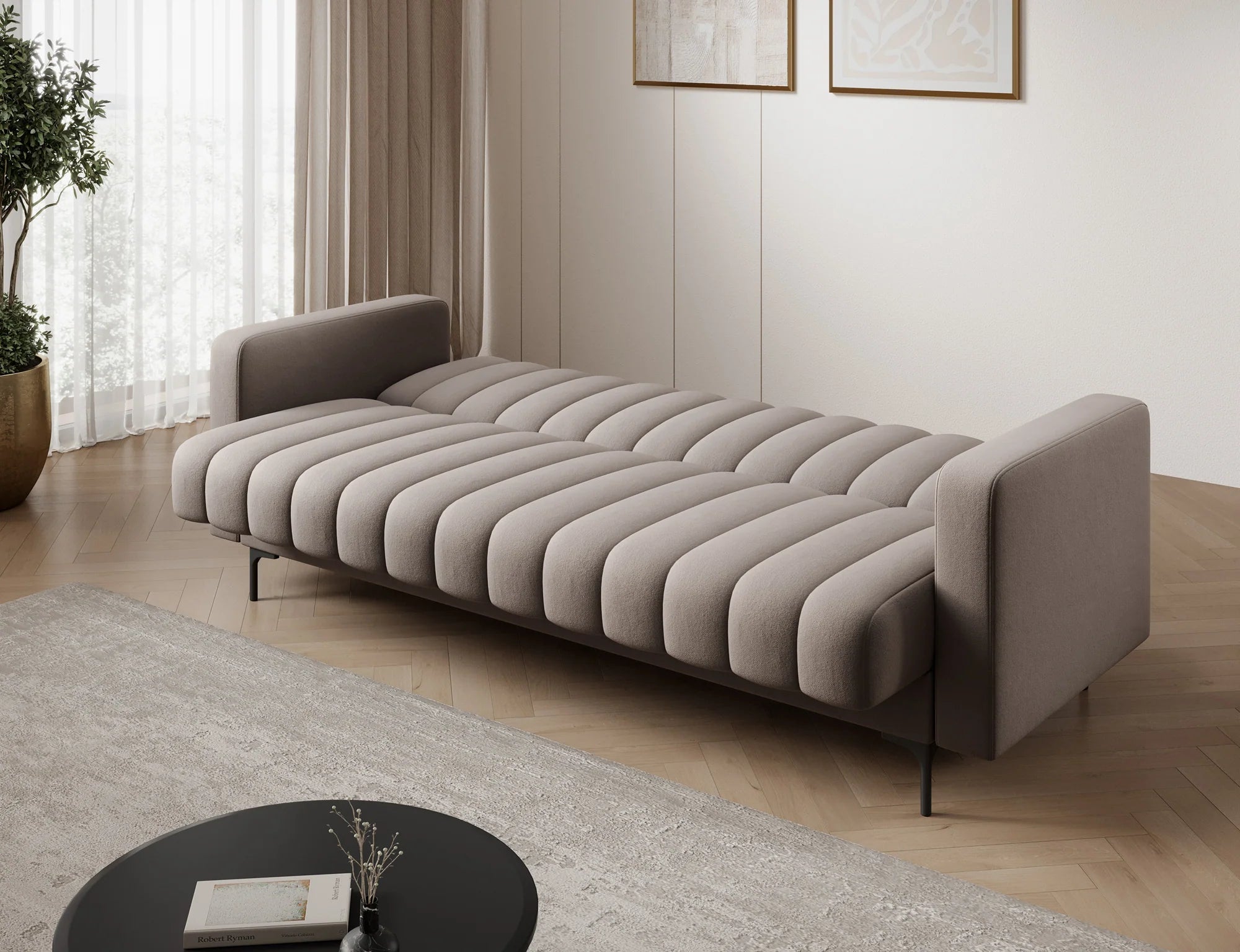 Eltap Roneyy Sofa Bed with Storage –212 x 89  cm