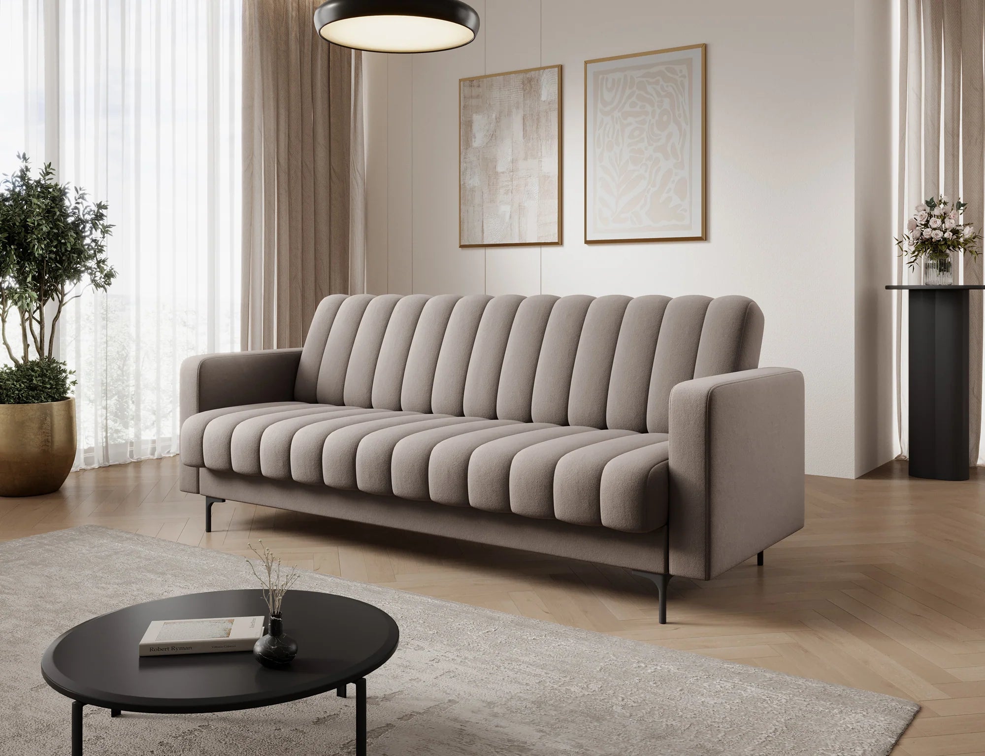 Eltap Roneyy Sofa Bed with Storage –212 x 89  cm