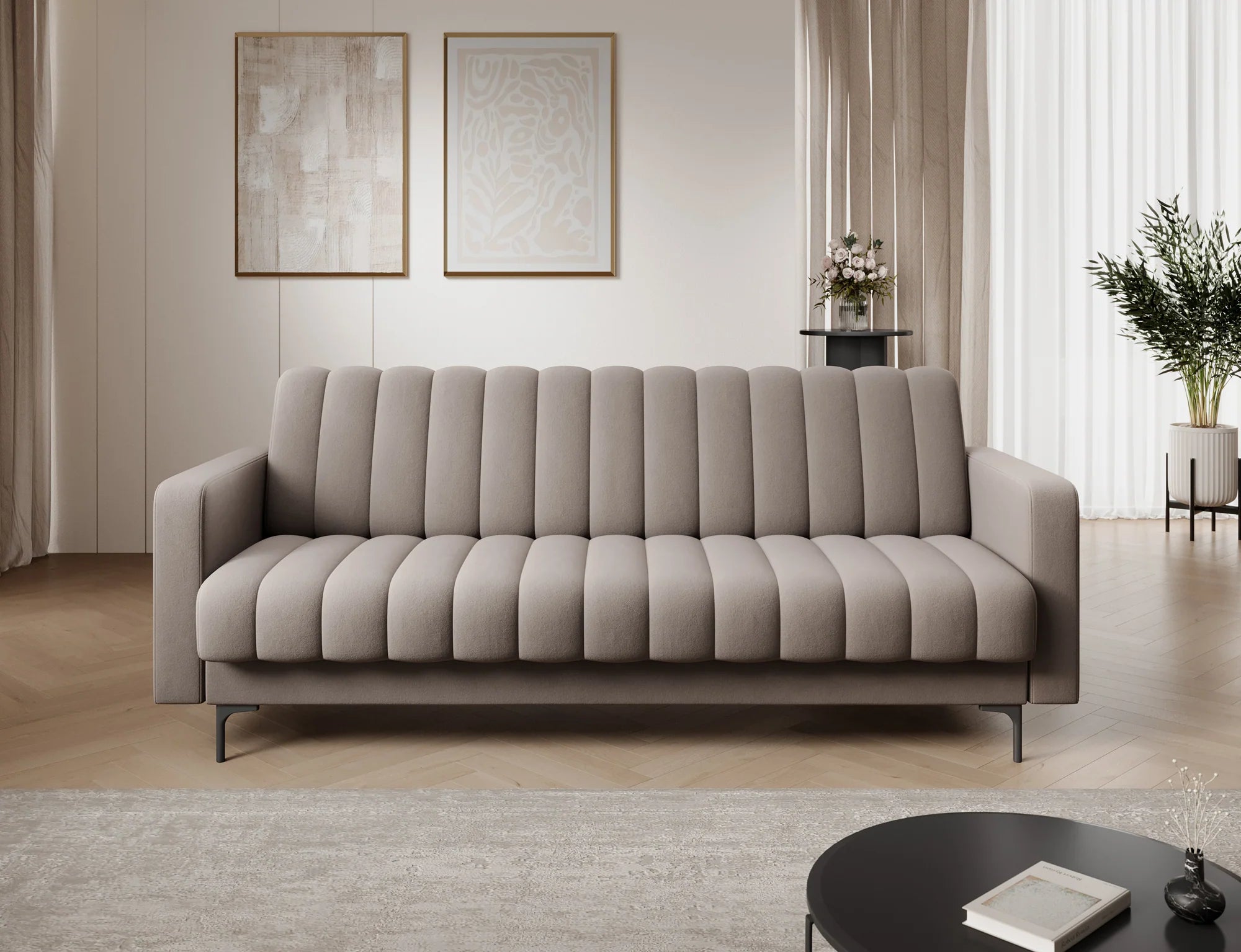Eltap Roneyy Sofa Bed with Storage –212 x 89  cm