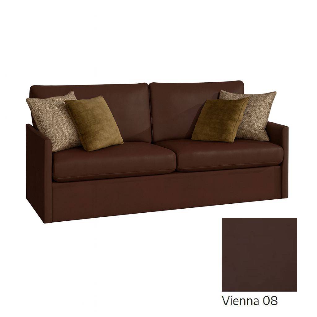 Customizable Genius Murphy Bed with Sofa Set 140 x 200 cm Congo, LED Lighting