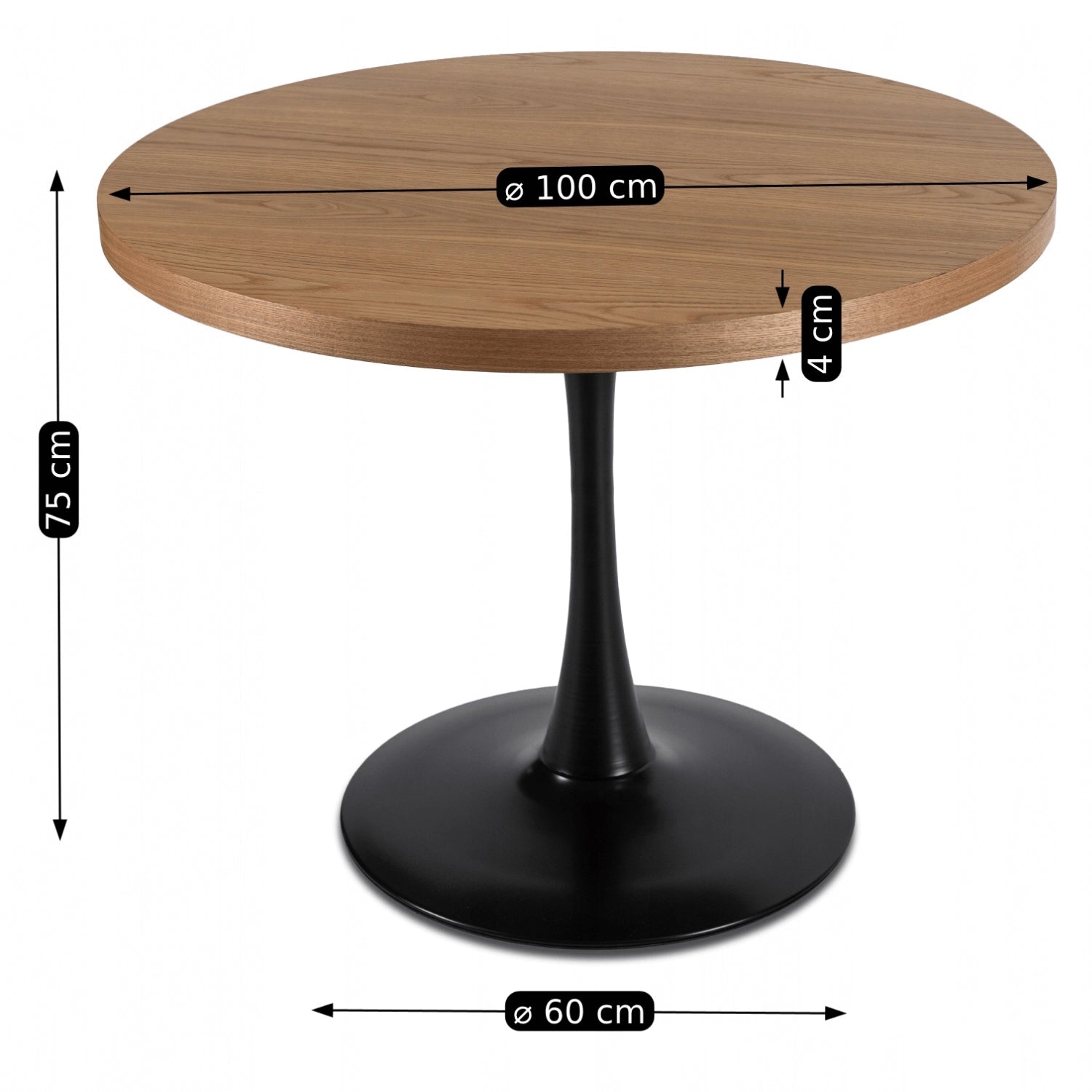 Elite LINO Round Dining Table – A Modern Statement Piece