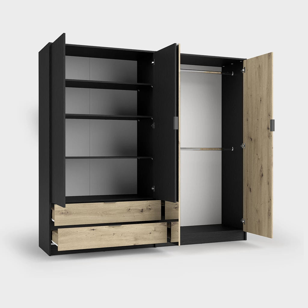 MO Upsala Wardrobe with Drawers