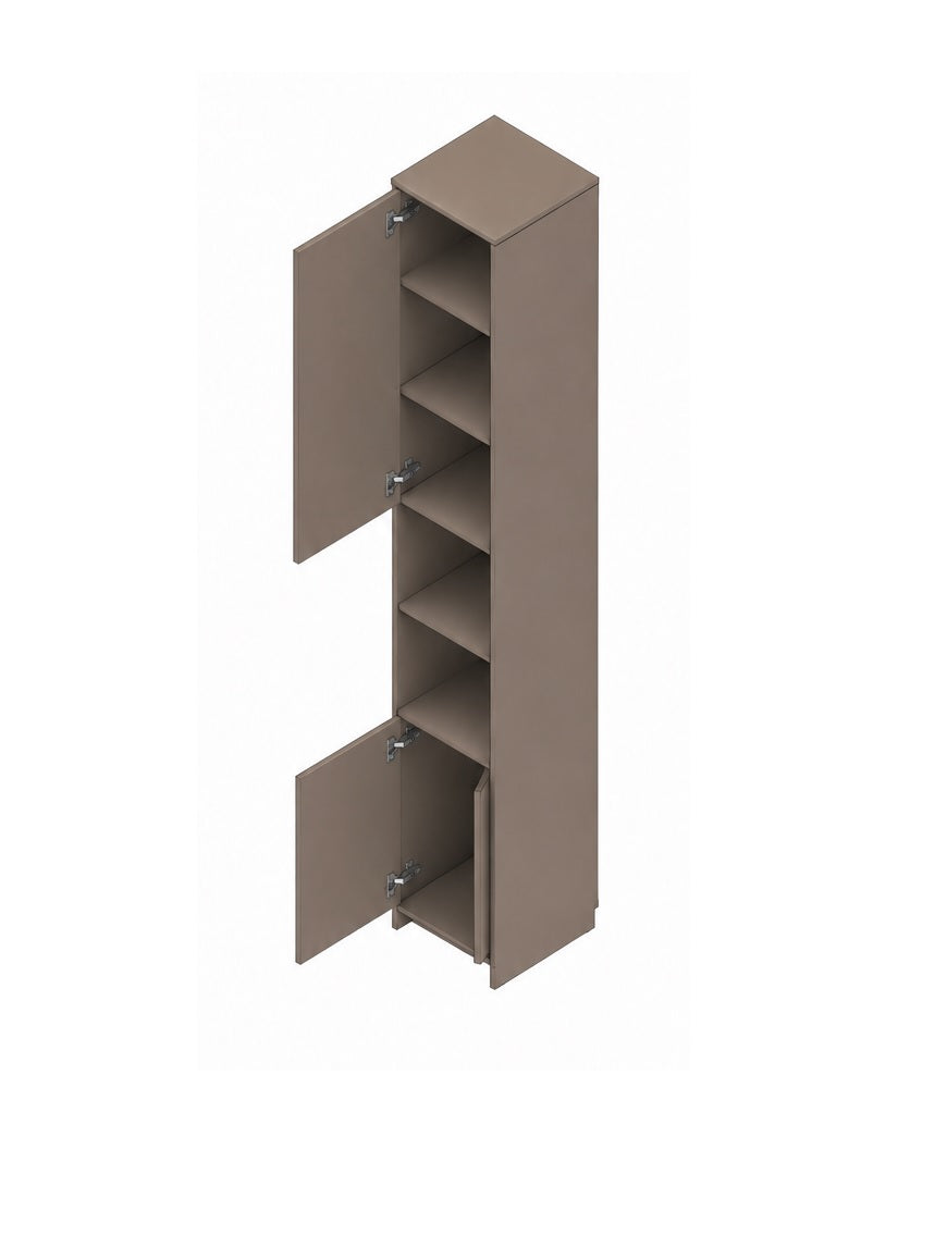 Genius Wardrobe 45 cm Open 3D with Shelves