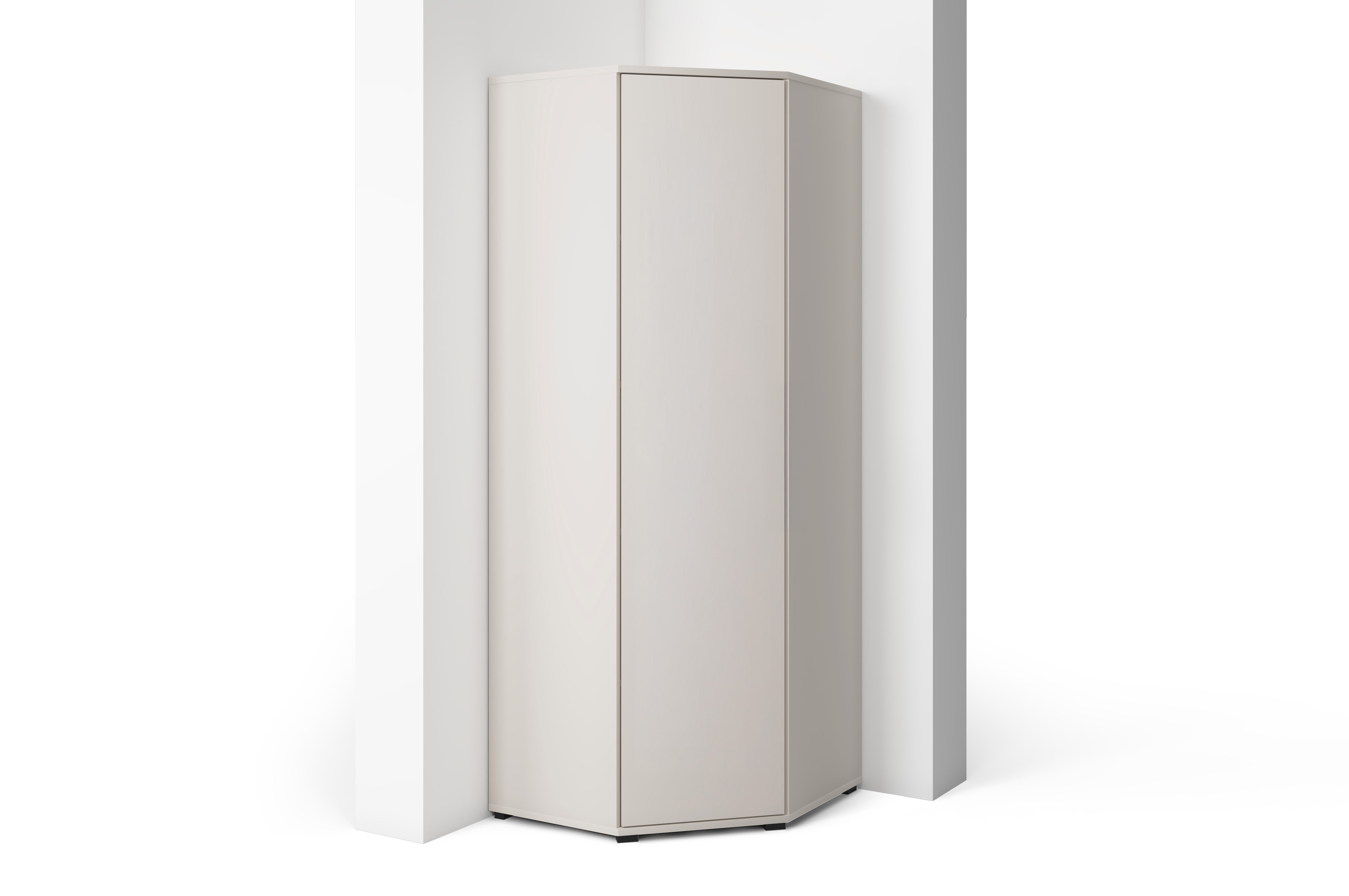 PK Bianco Corner Wardrobe – Cashmere