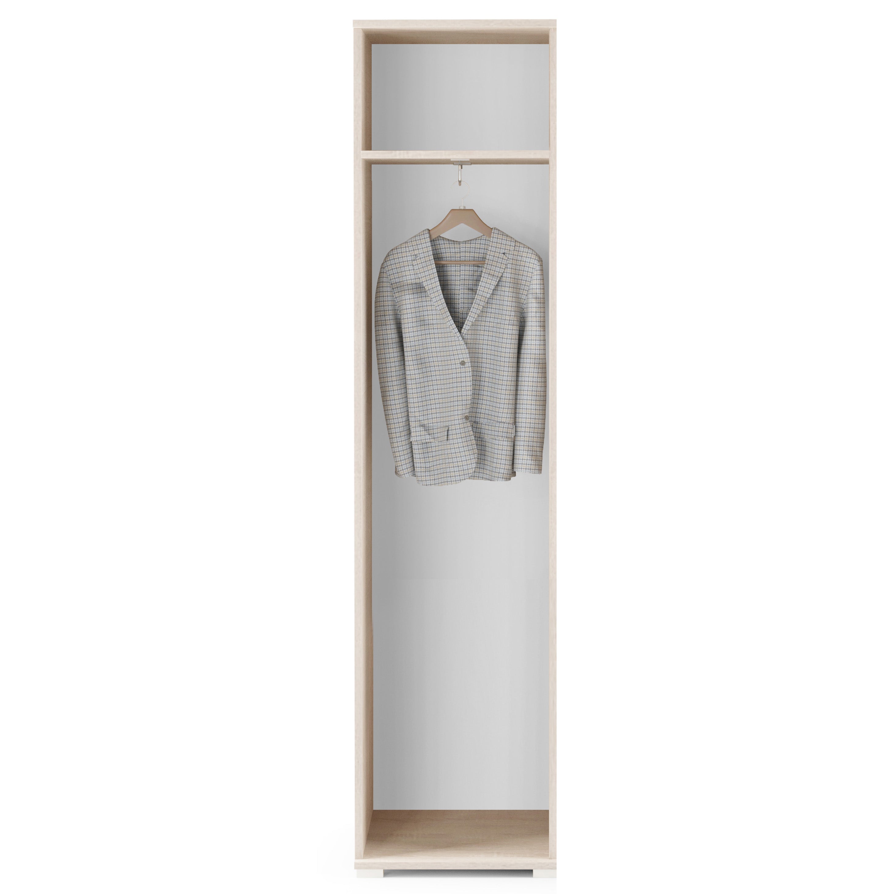 PK Emi 13 Hallway Wardrobe Sonoma - Upholstered Panels in Various Colours