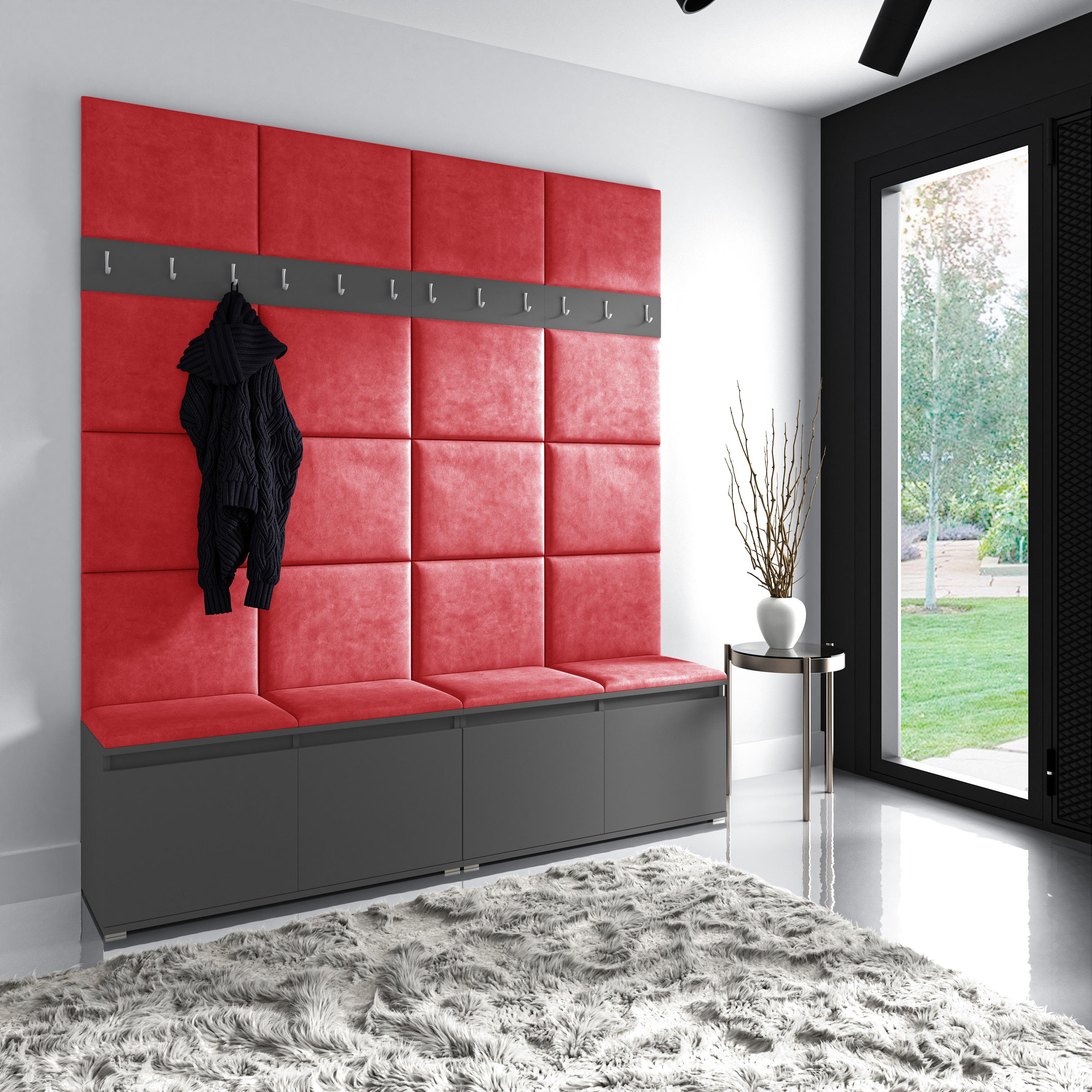 Upholstered Wall Panels 50x40 cm