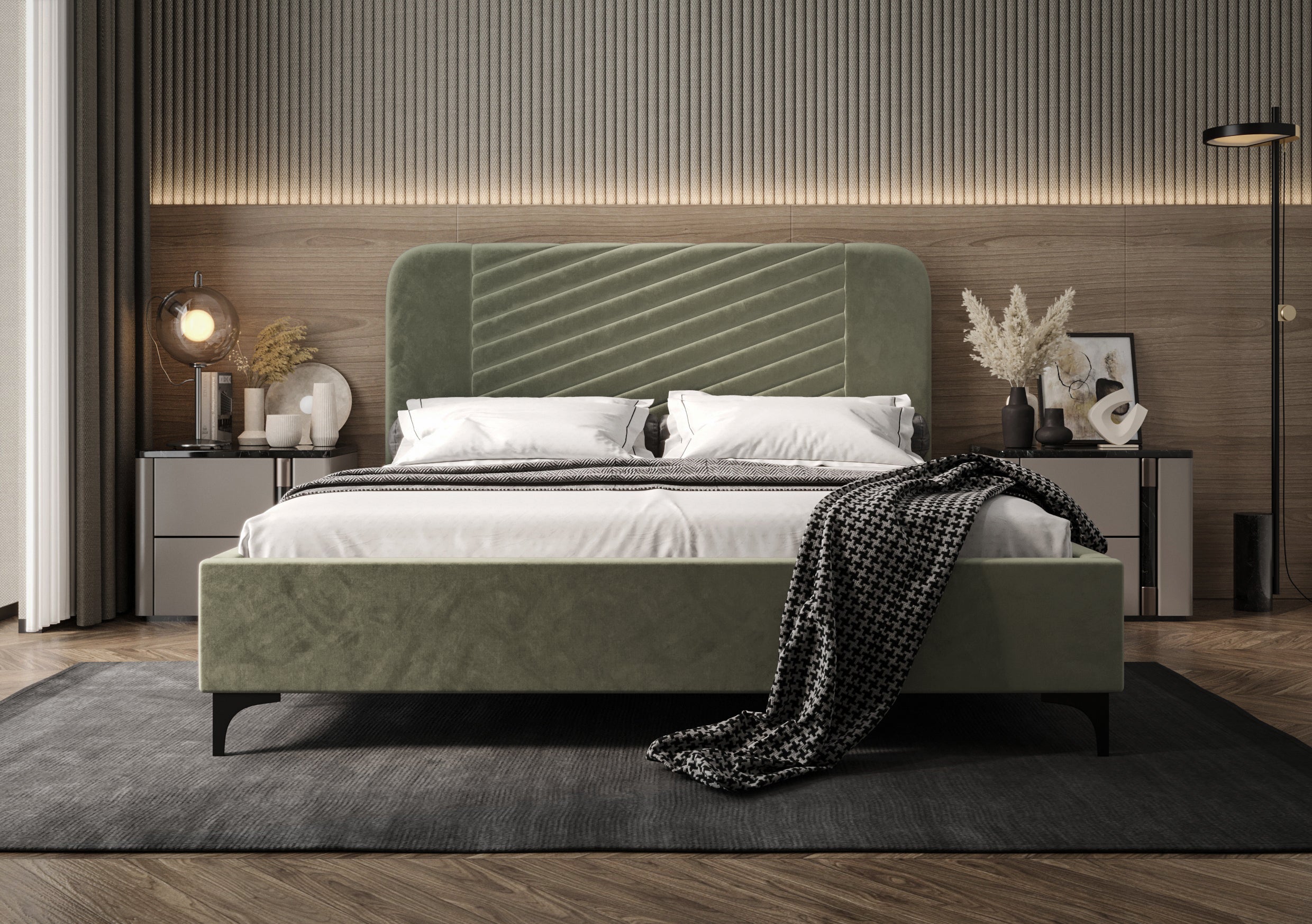 G-Venice Upholstered Bed - Elegance in your bedroom