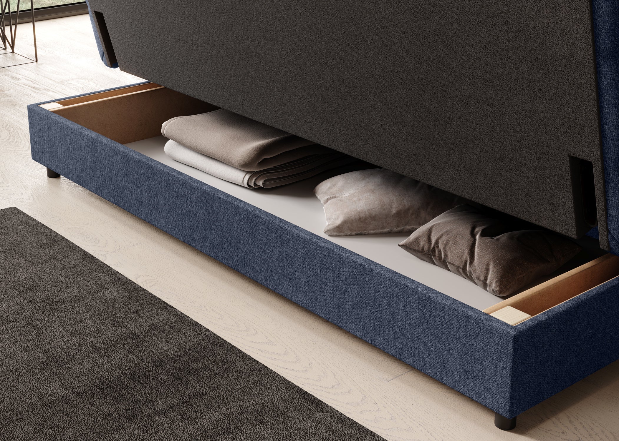 Eltap Clareta Sofa Bed with Storage – 197 x 95 cm