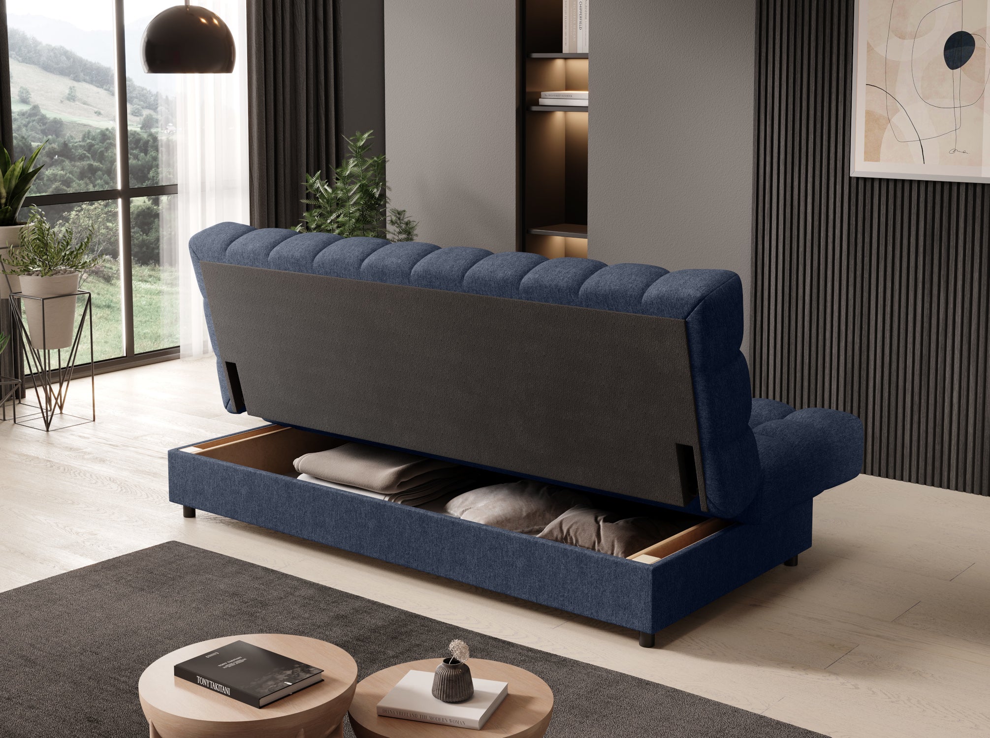 Eltap Clareta Sofa Bed with Storage – 197 x 95 cm