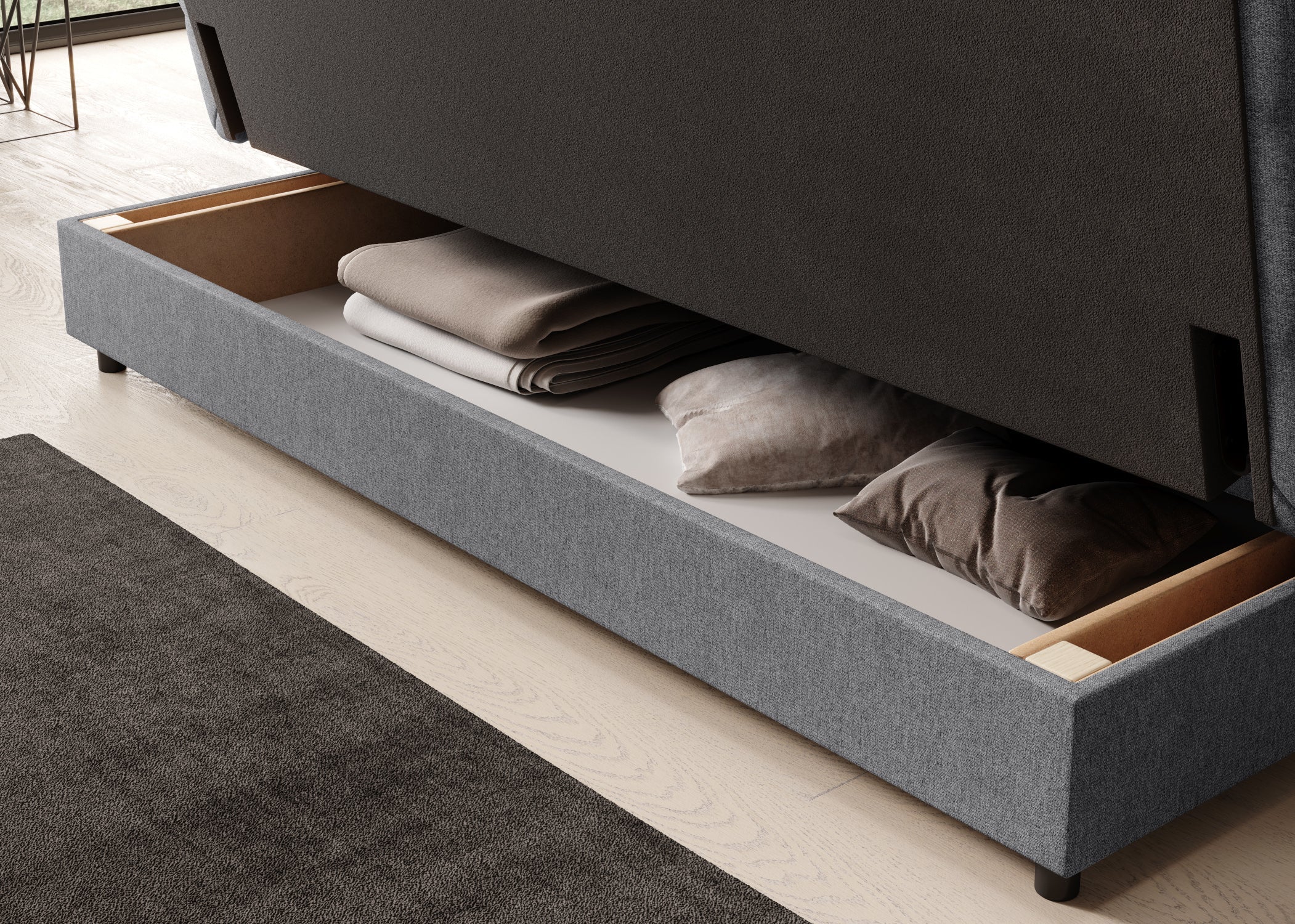 Eltap Clareta Sofa Bed with Storage – 197 x 95 cm