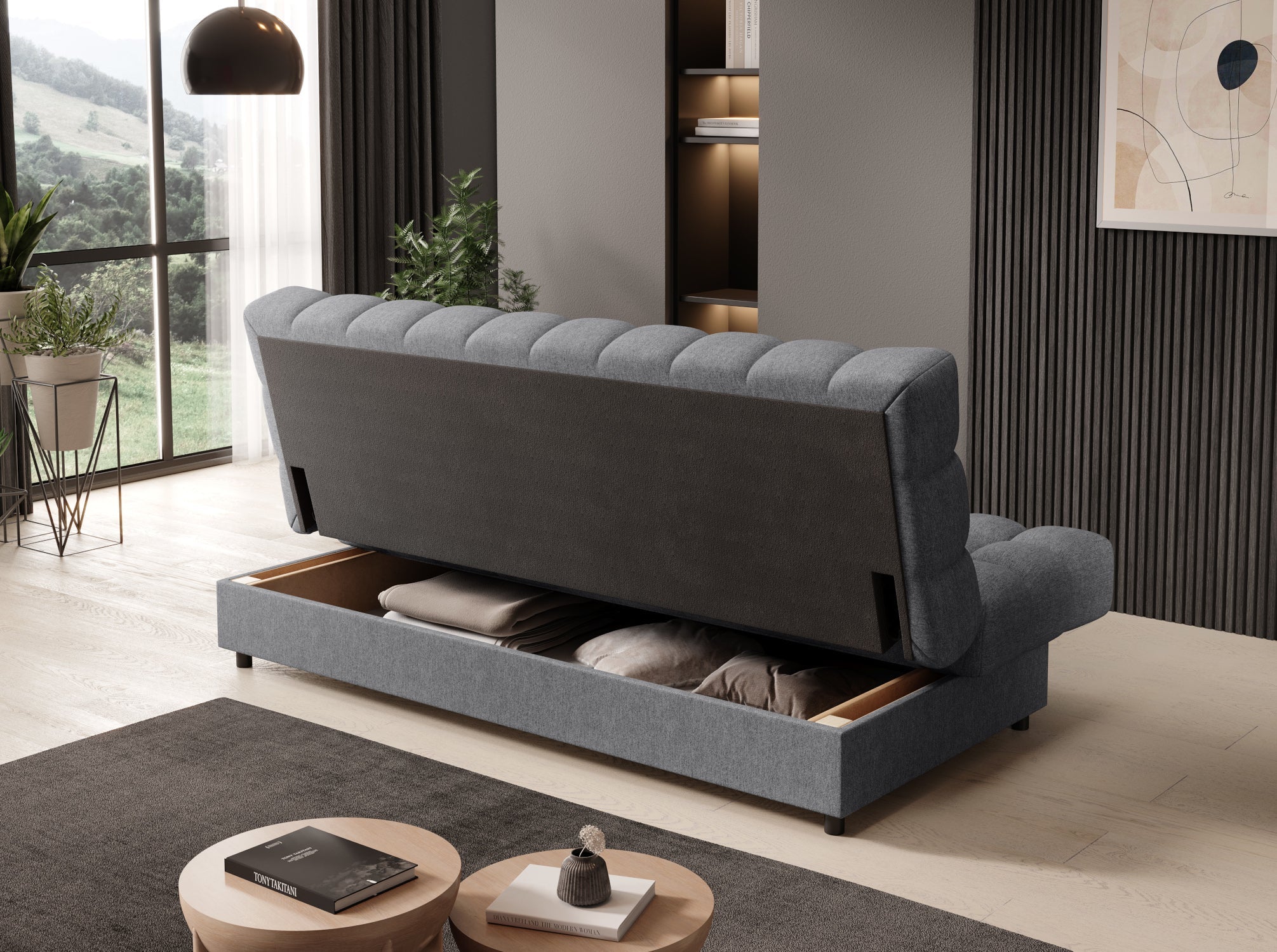 Eltap Clareta Sofa Bed with Storage – 197 x 95 cm