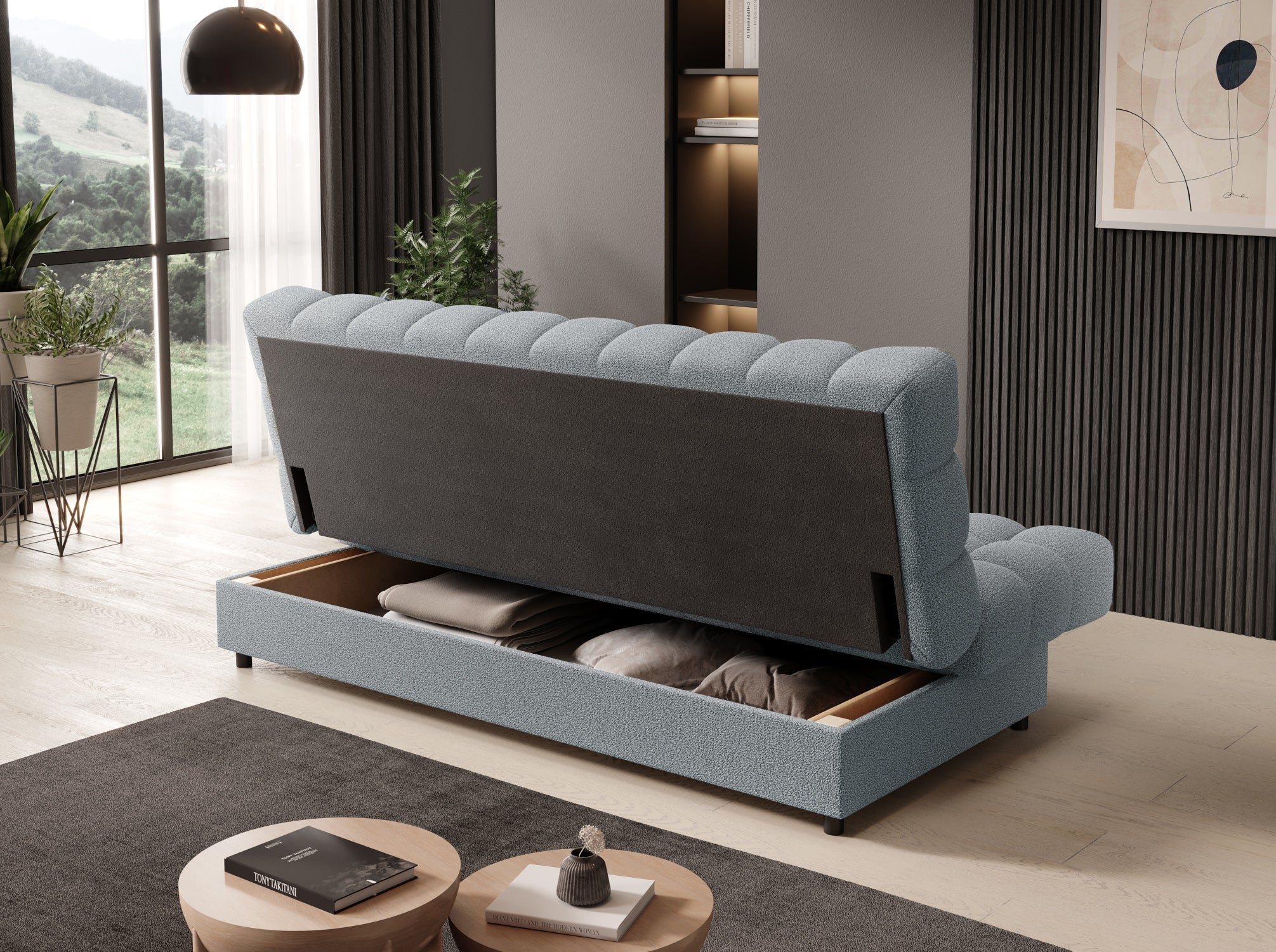 Eltap Clareta Sofa Bed with Storage – 197 x 95 cm