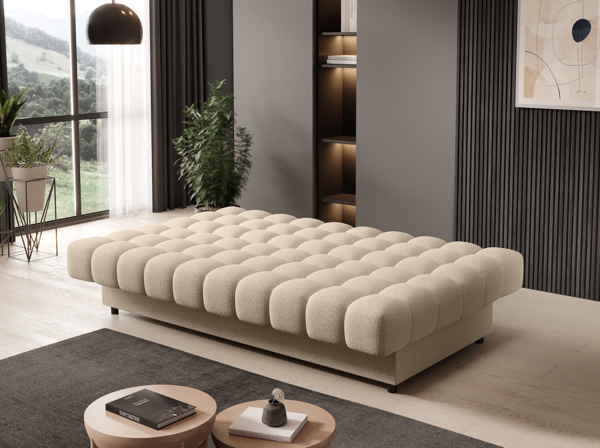 Eltap Clareta Sofa Bed with Storage – 197 x 95 cm