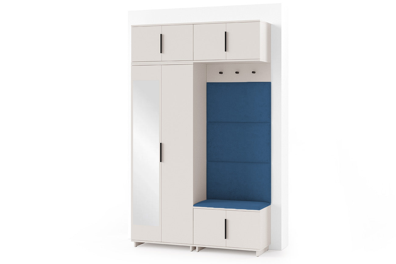 PK Bianco 1 Hallway Wardrobe Set - Deep Blue