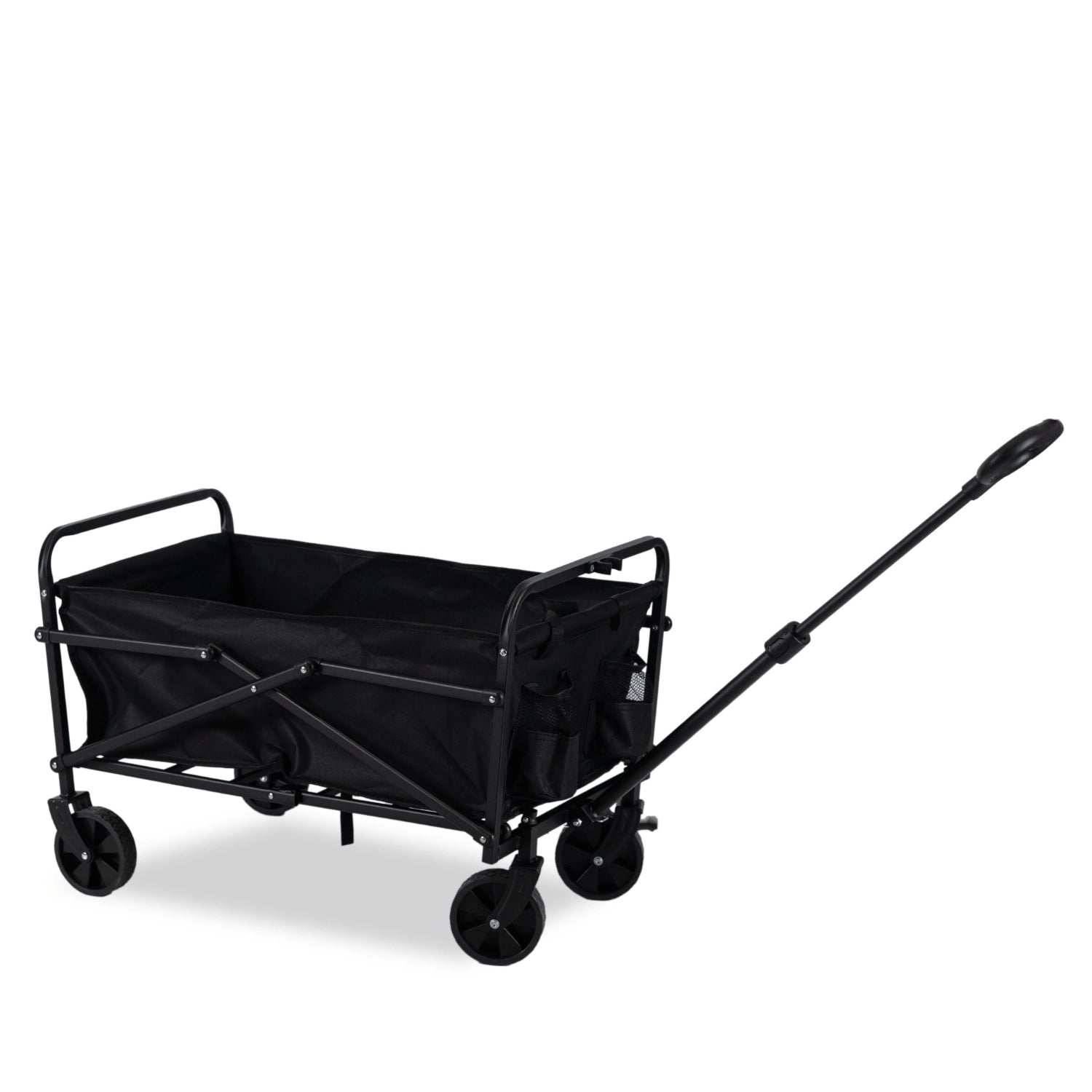 Elite GILBERT Folding Wagon – Black | Heavy-Duty Transport Cart