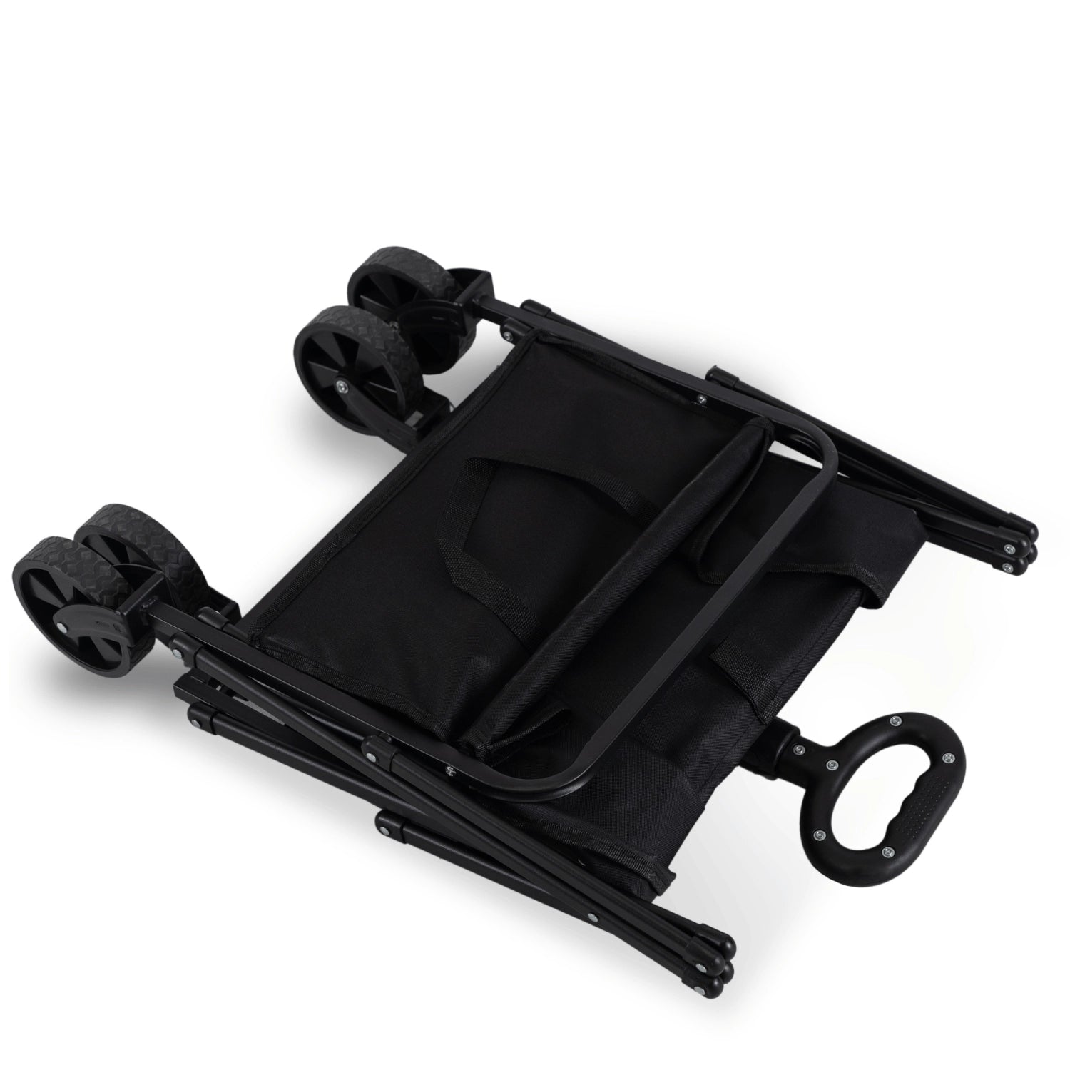Elite GILBERT Folding Wagon – Black | Heavy-Duty Transport Cart