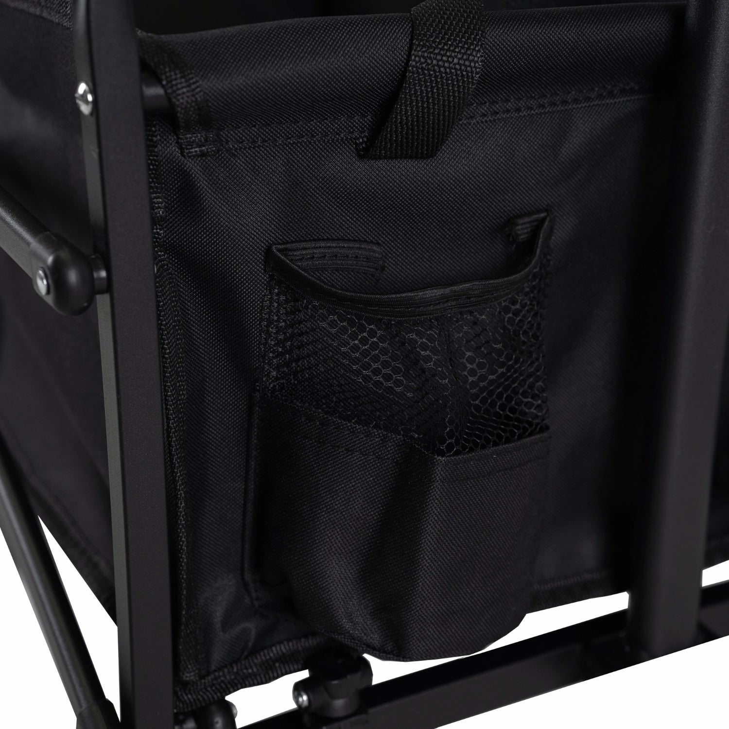 Elite GILBERT Folding Wagon – Black | Heavy-Duty Transport Cart