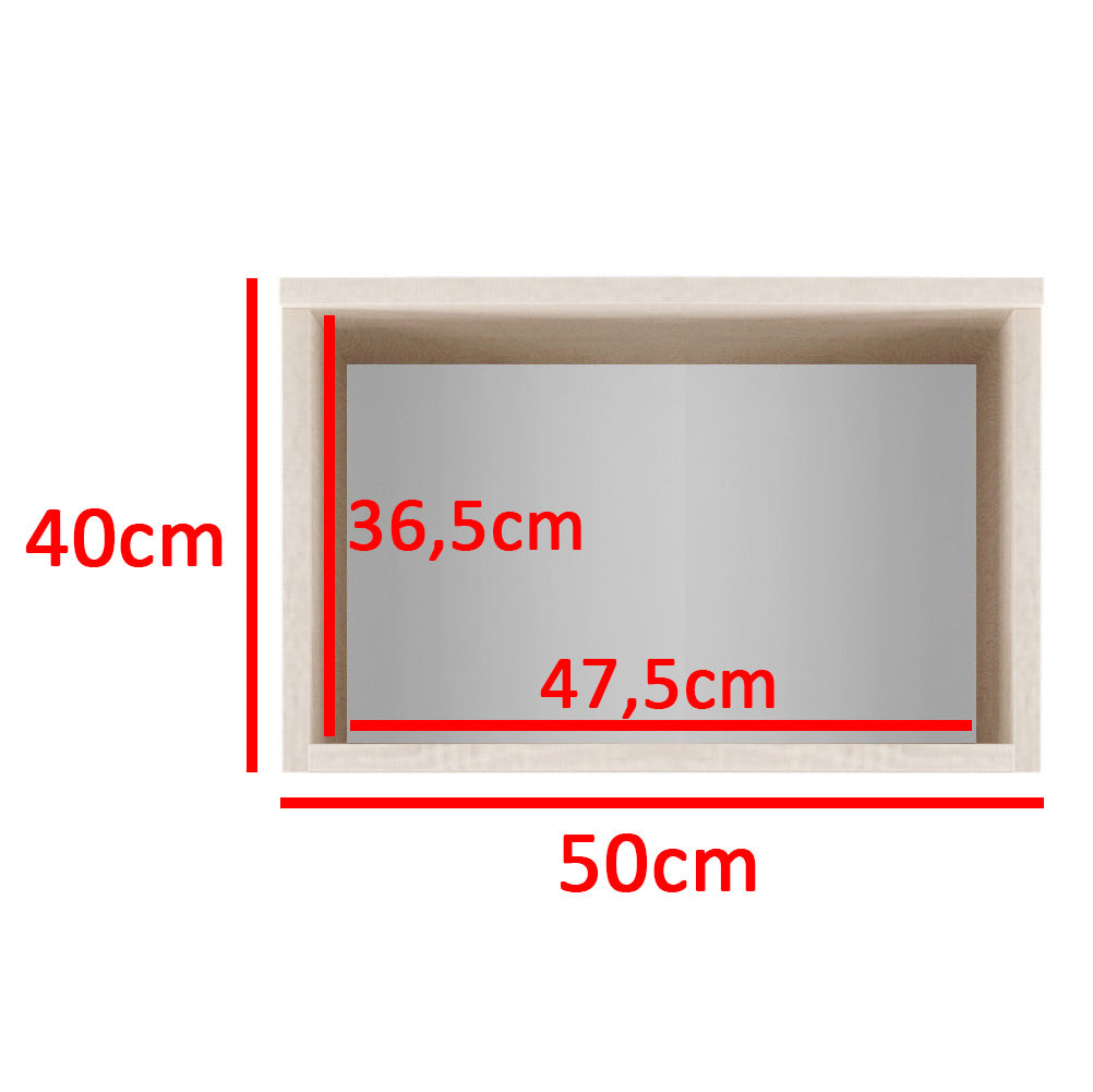 PK Emi 18 Hallway Wardrobe White - Upholstered Panels in Various Colours